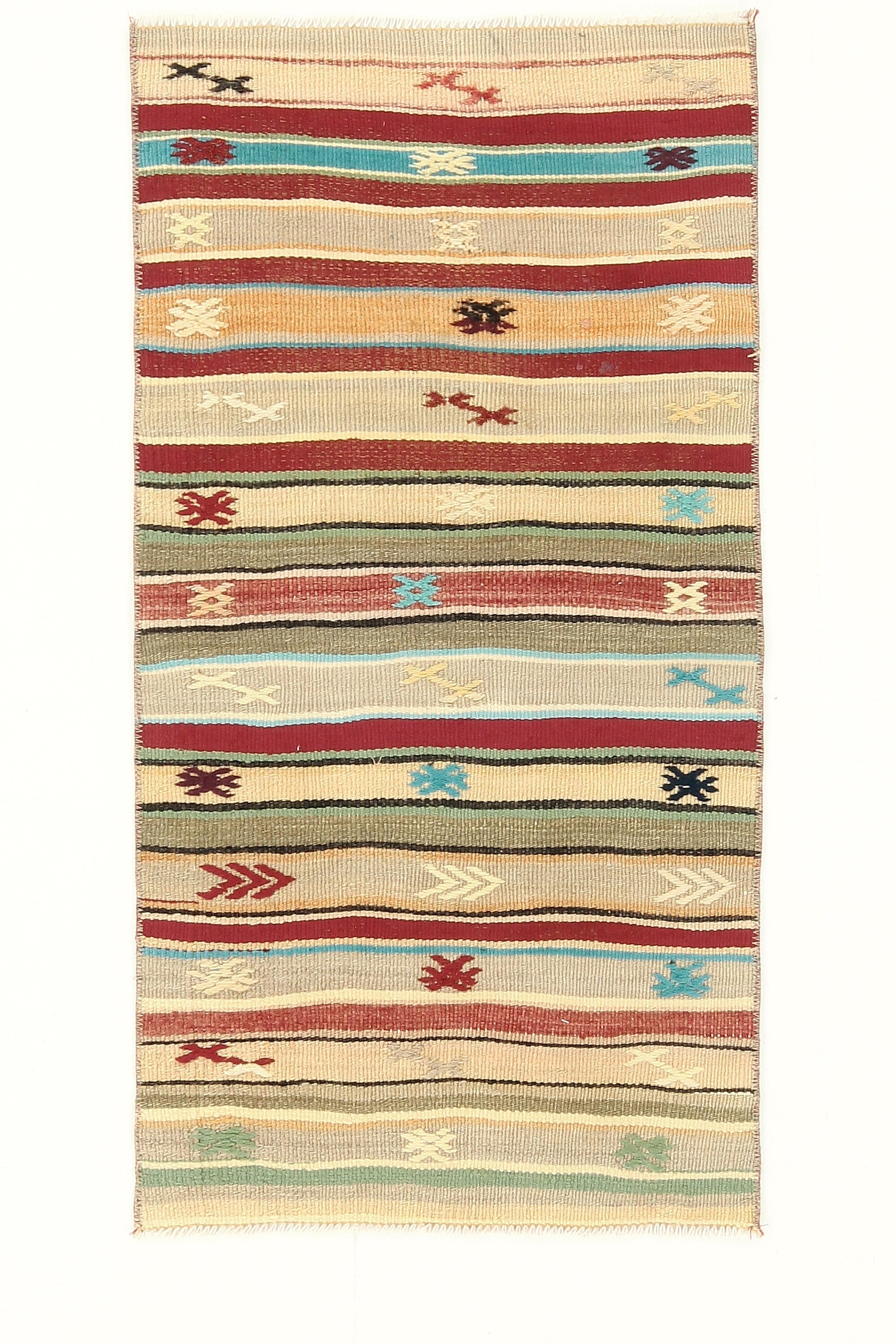 Vintage Kilim Anatolian 1’9’’ x 3’4’’ ft