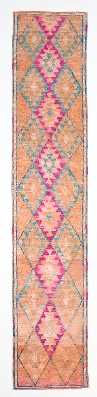 Vintage Anatolian Traditional Turkish Kilim , Small 2'11" x 4'9" ft