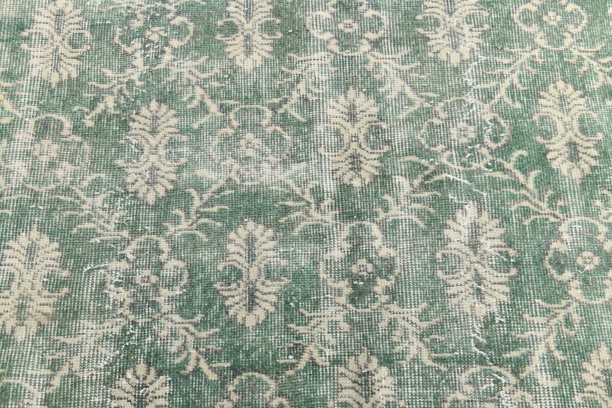 5’3’ x 7’10’ Turkish Vintage Rug Green