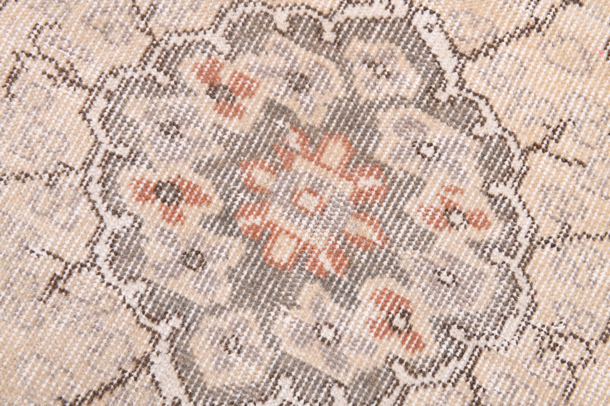 Turkish Vintage Rug  6'2" x 9'6" ft