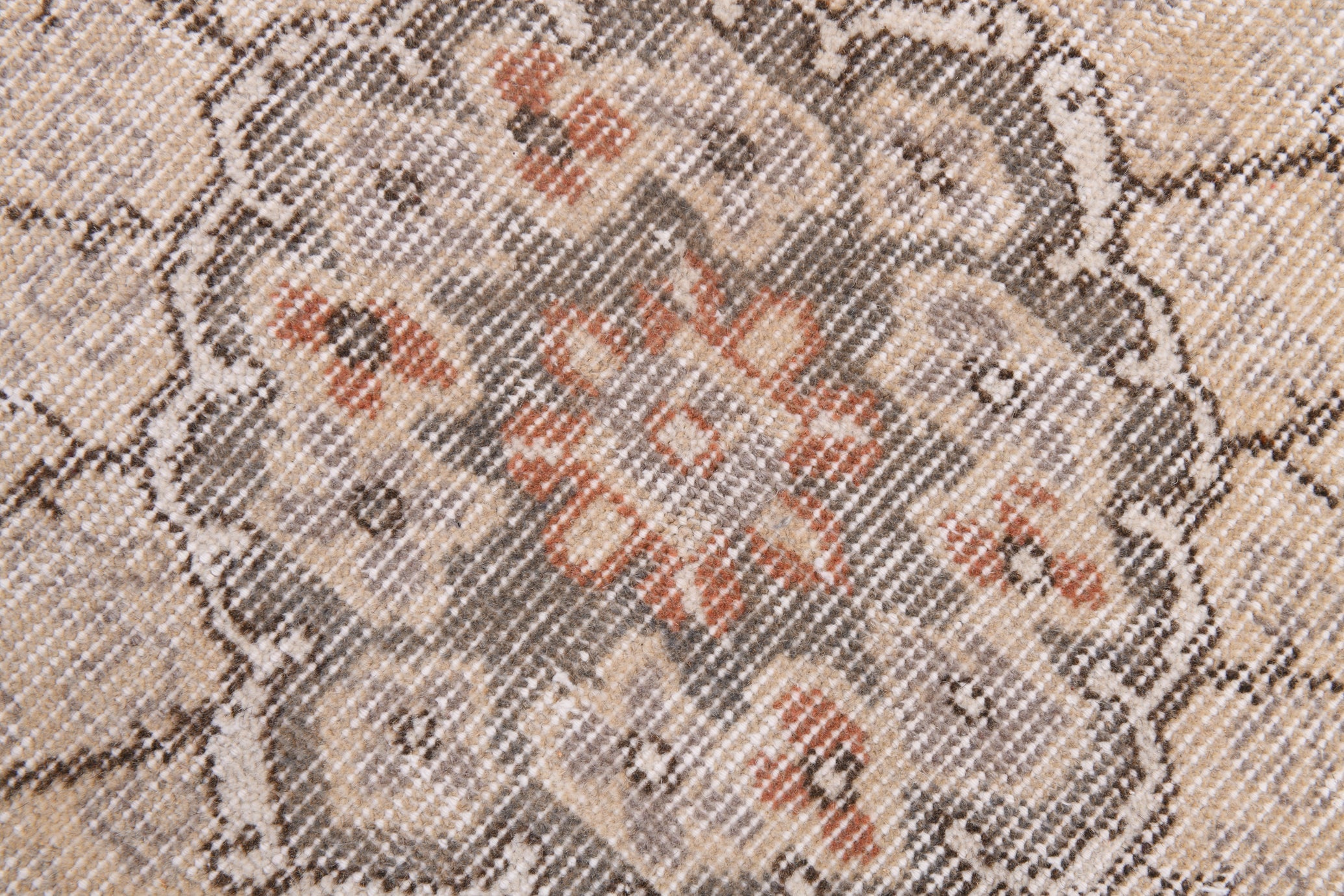 Turkish Vintage Rug  6'2" x 9'6" ft