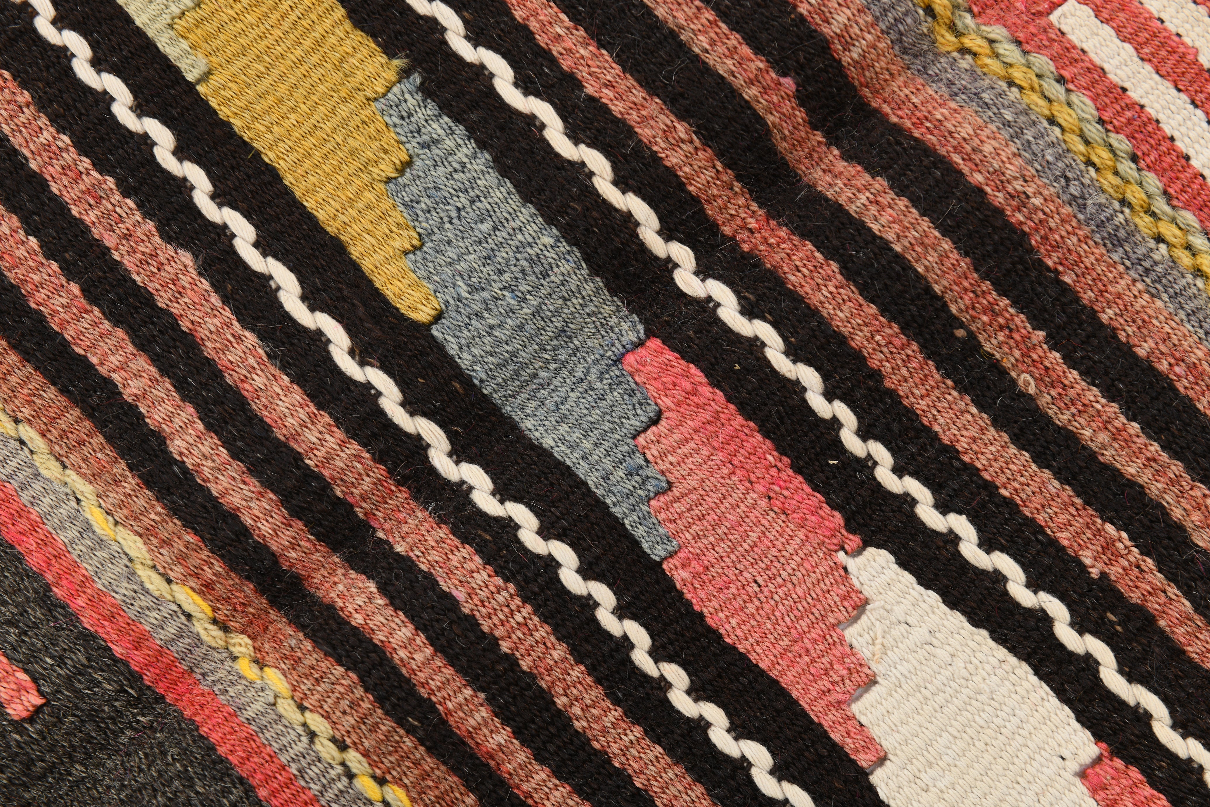 Vintage Kilim Anatolian 4'1" x 9'10" ft
