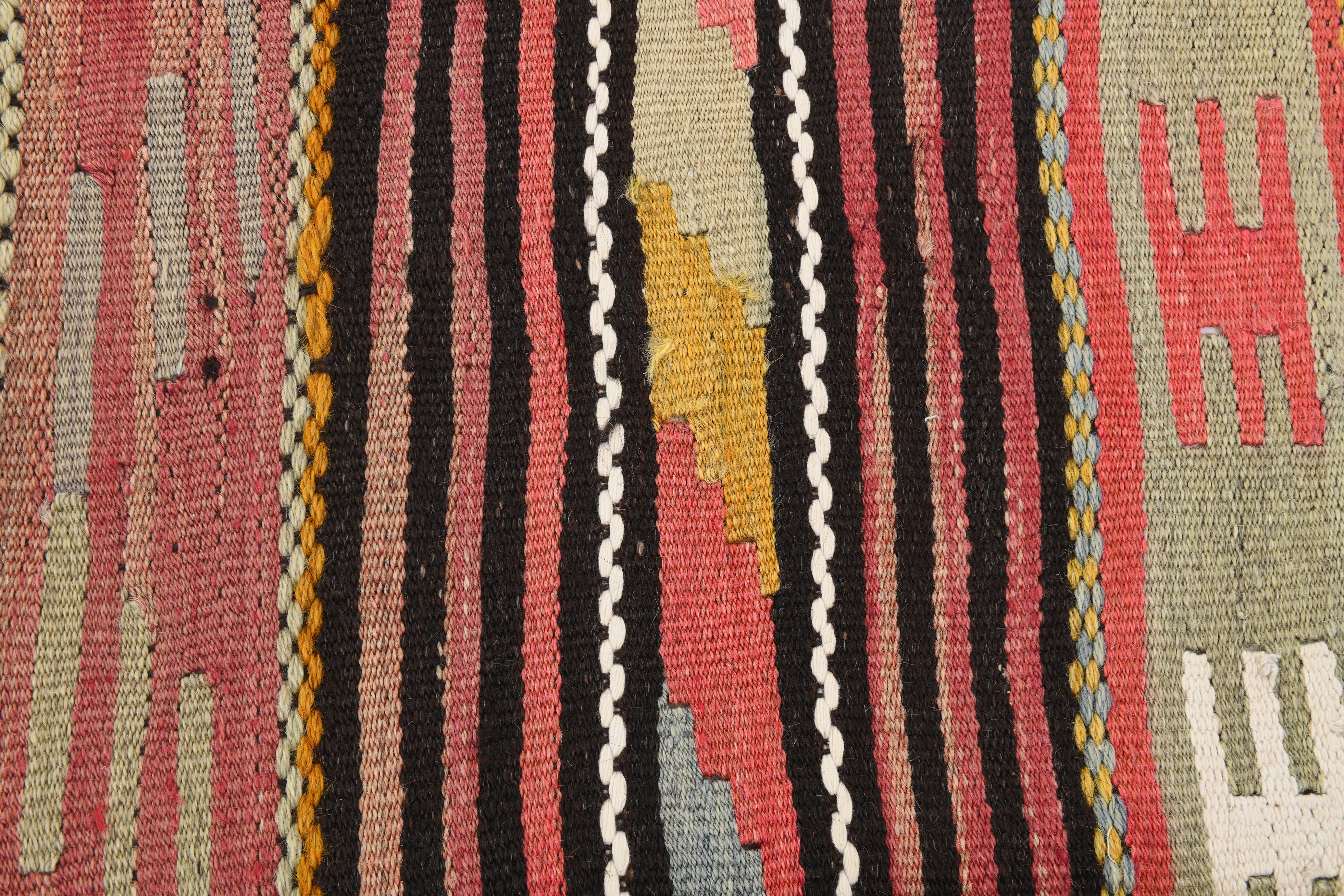 Vintage Kilim Anatolian 4'1" x 9'10" ft
