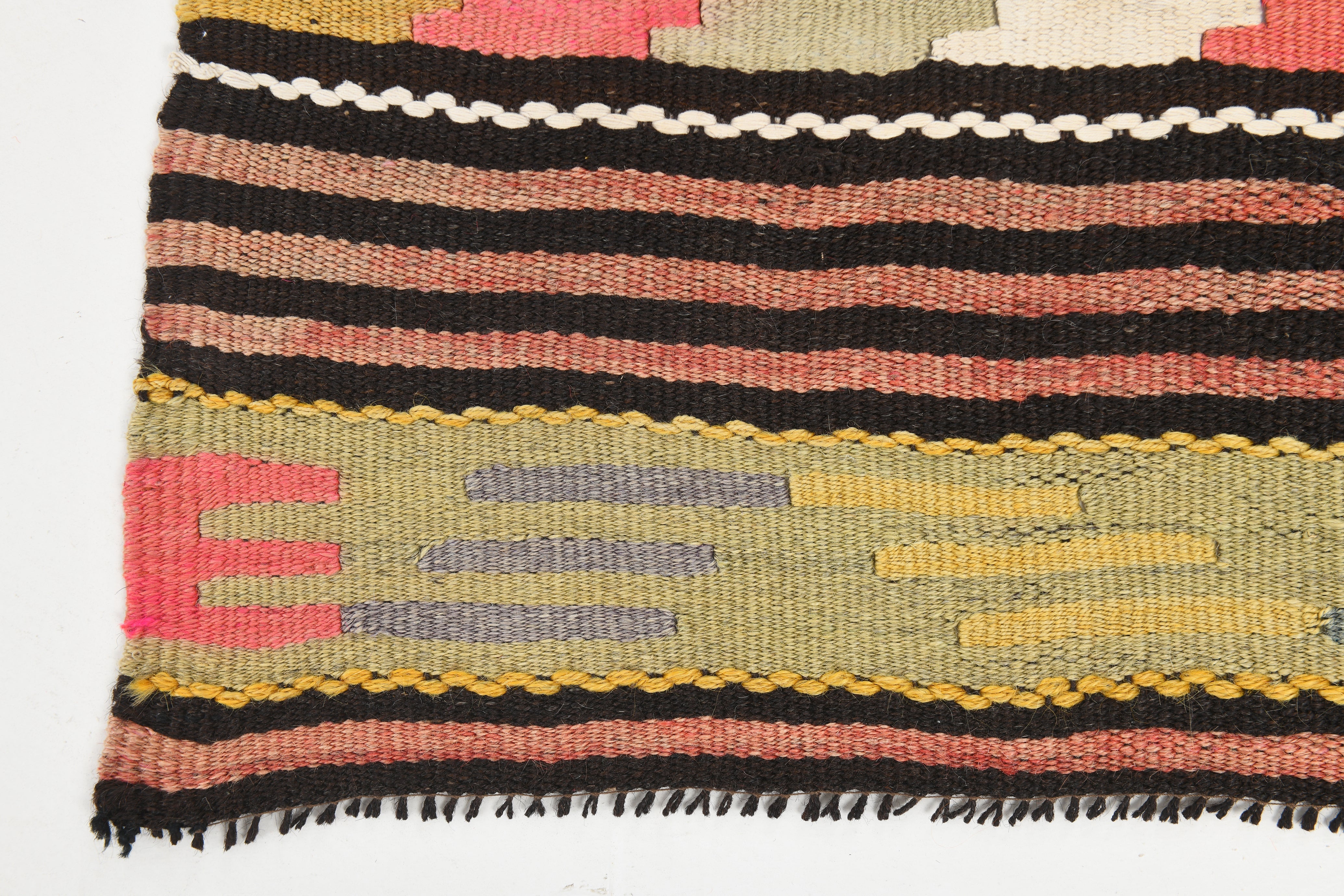 Vintage Kilim Anatolian 4'1" x 9'10" ft