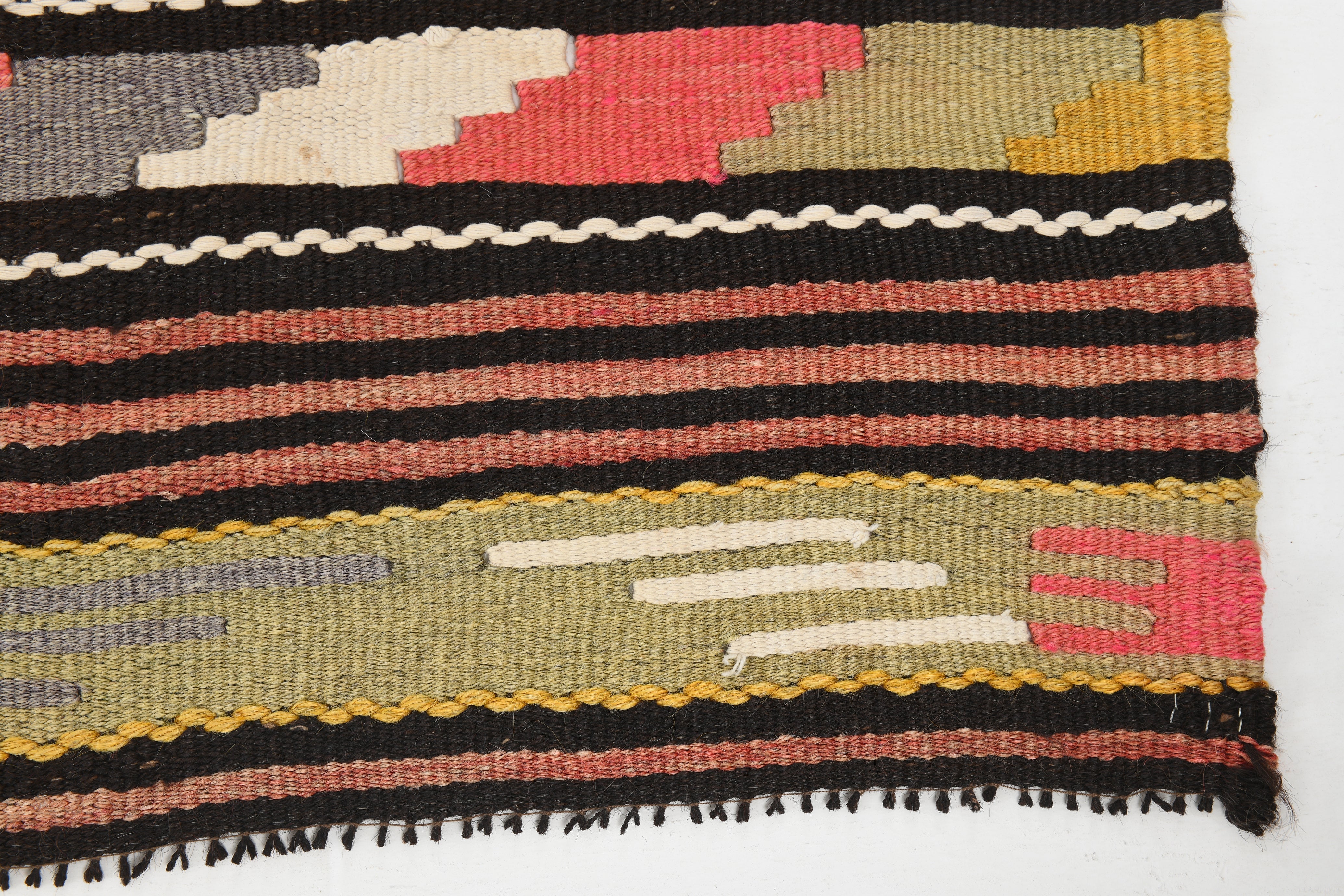 Vintage Kilim Anatolian 4'1" x 9'10" ft