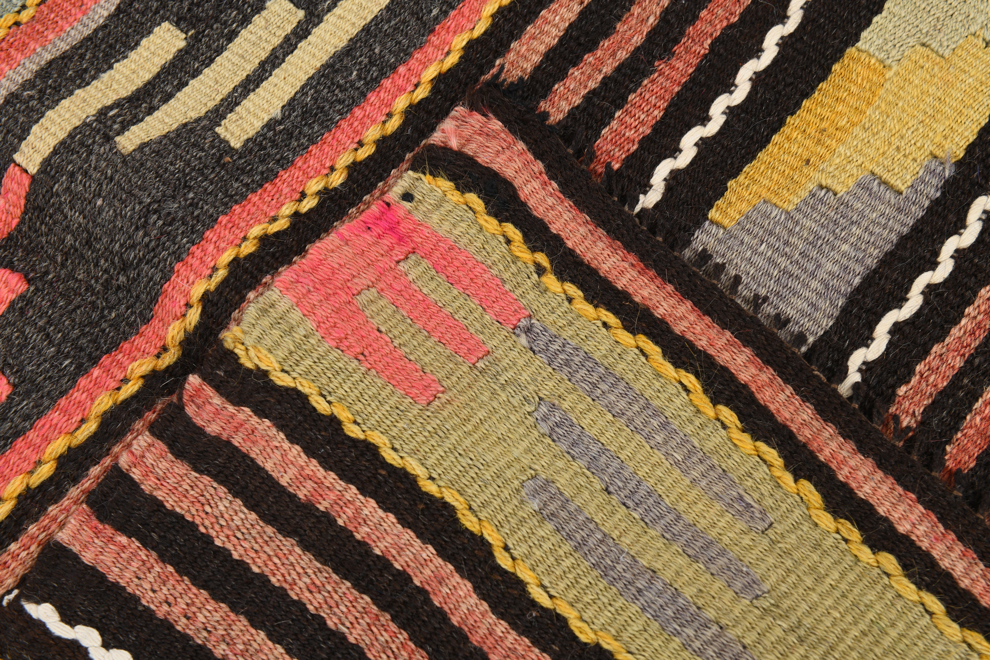 Vintage Kilim Anatolian 4'1" x 9'10" ft