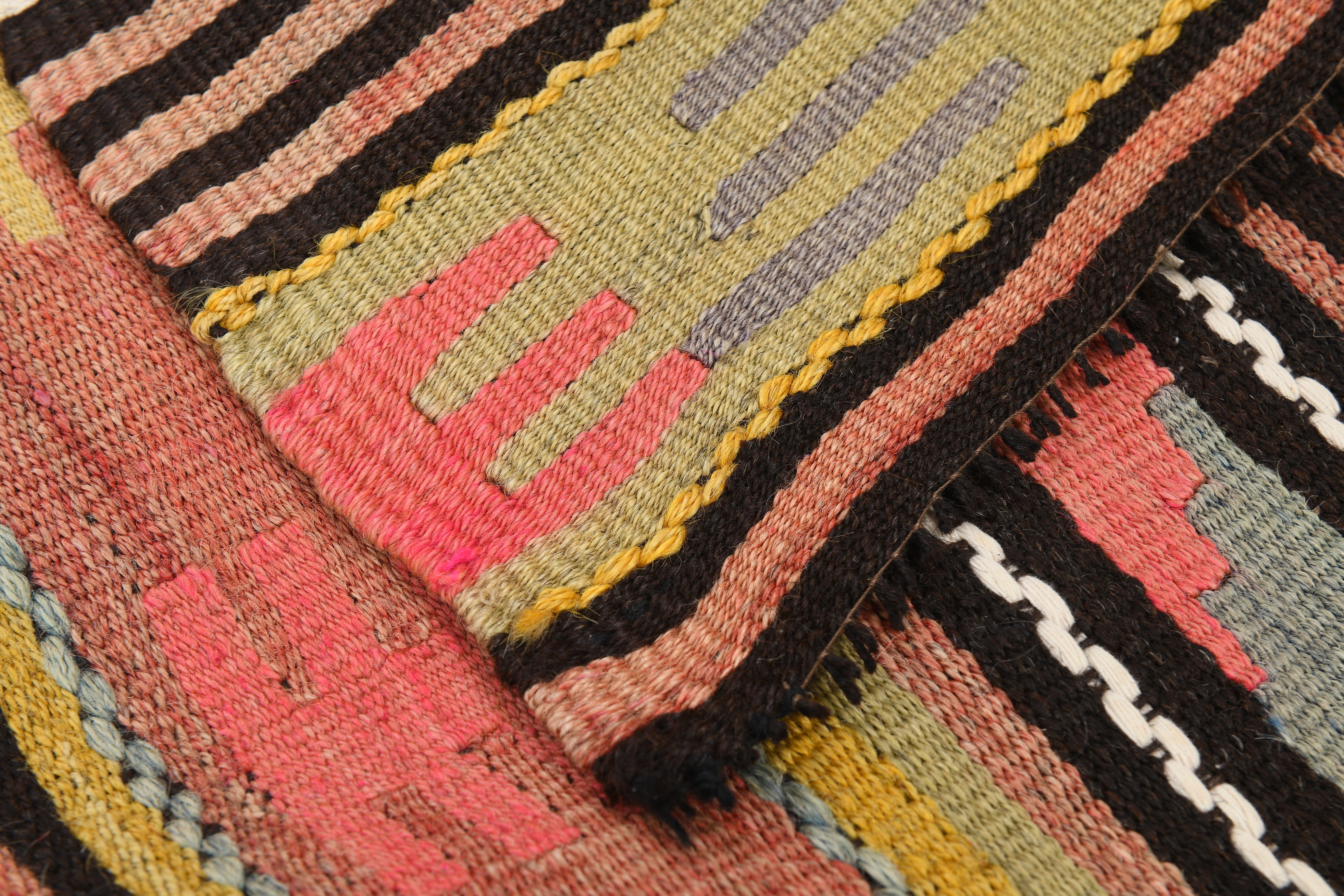 Vintage Kilim Anatolian 4'1" x 9'10" ft