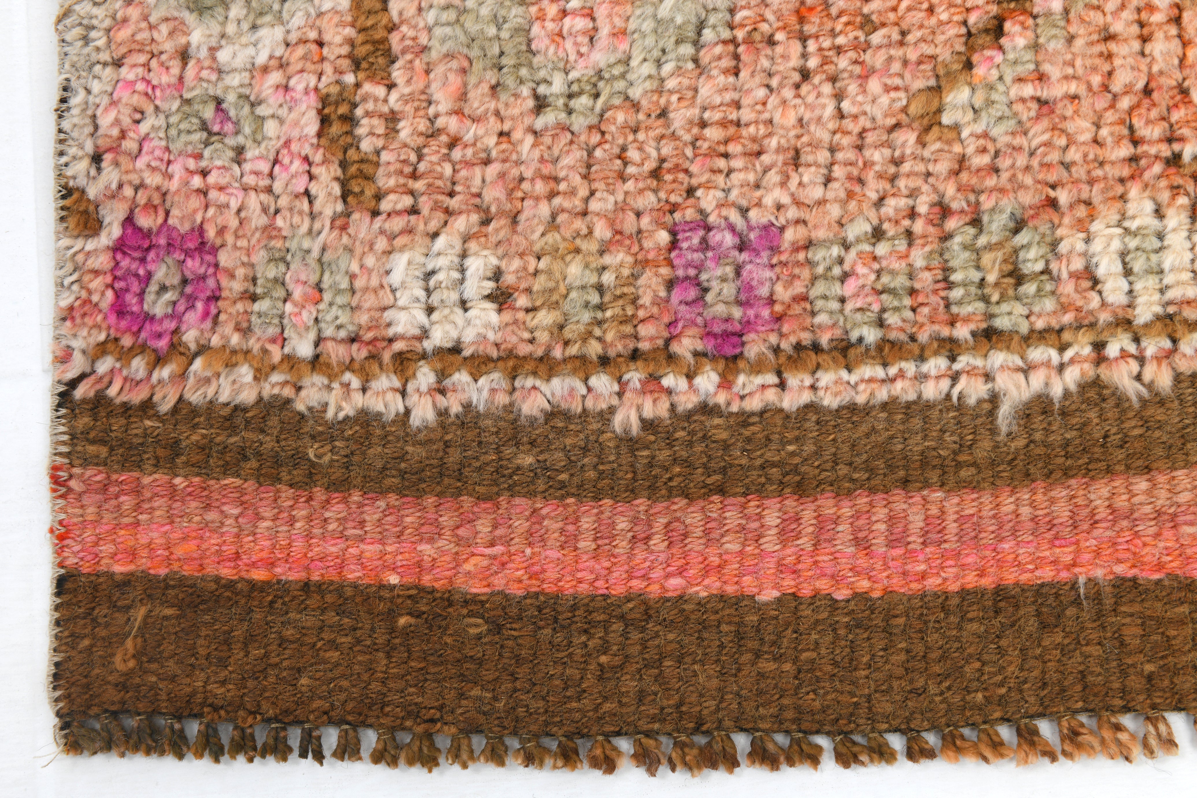 Vintage Herki Runner Rug 2'7" x 13'4" ft