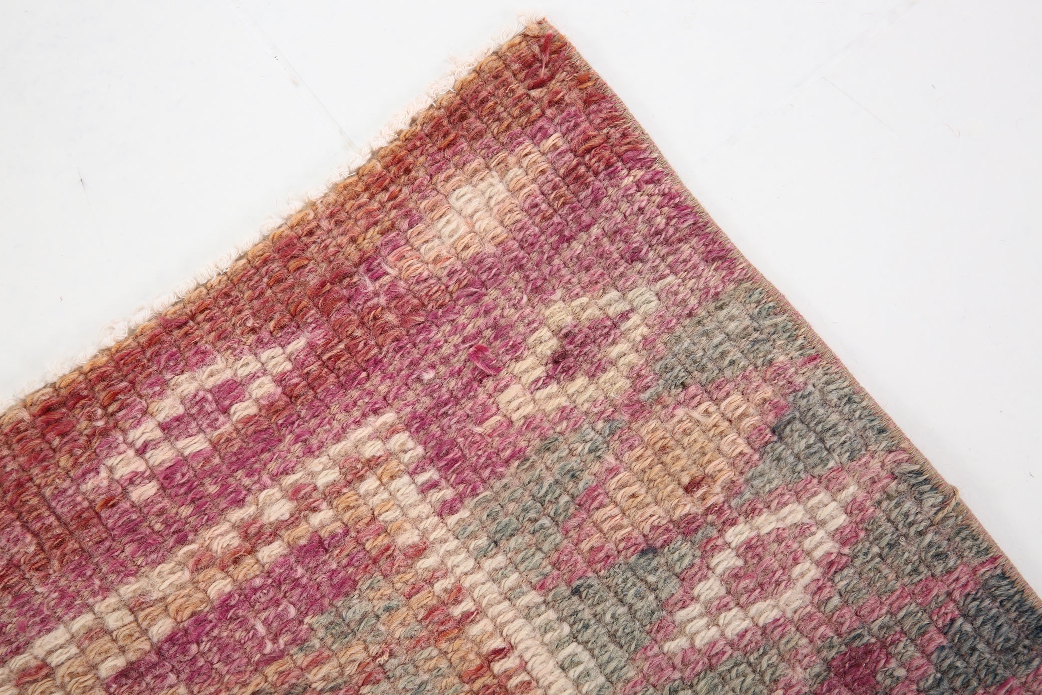 Vintage Herki Runner Rug 2'9" x 12'11" ft