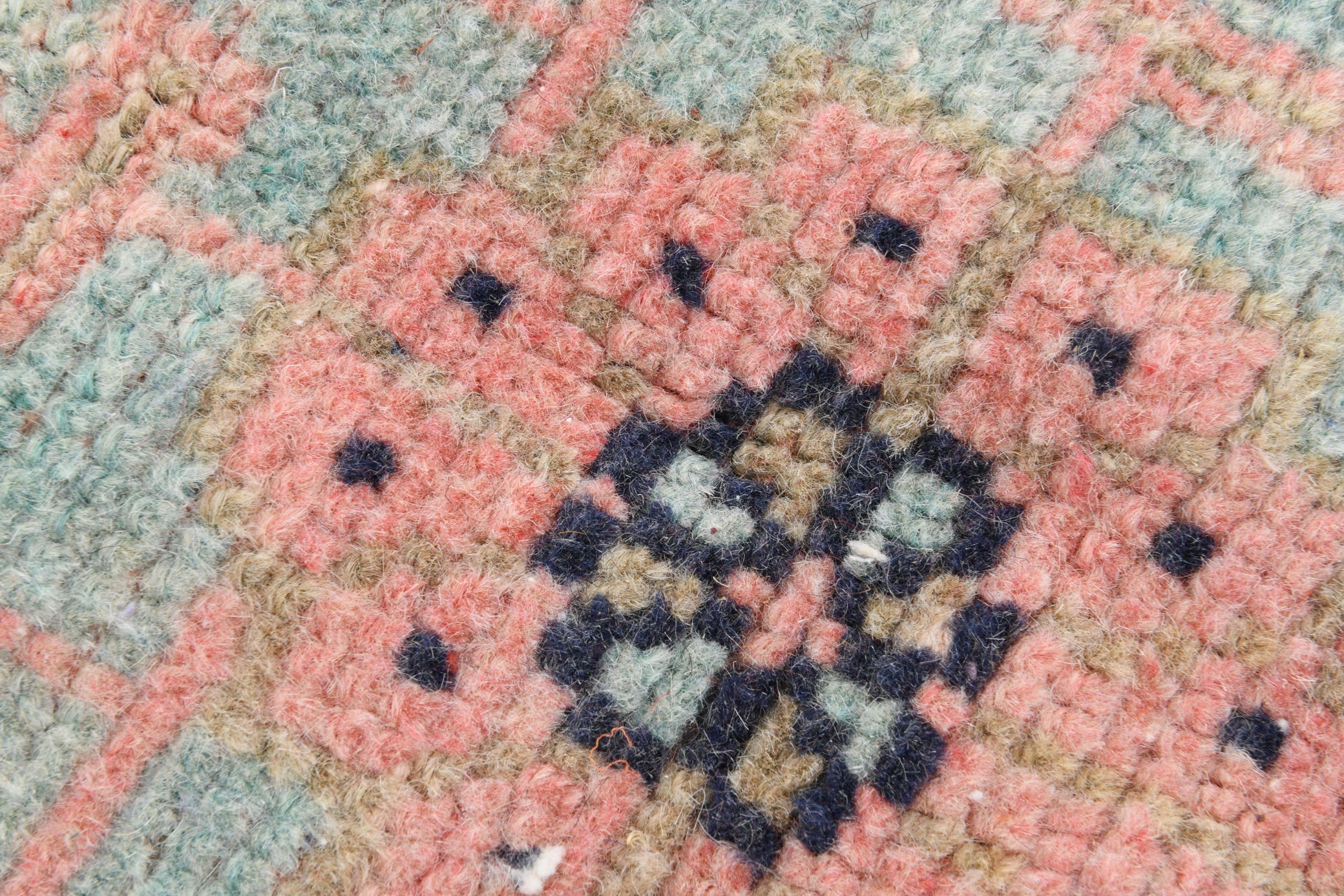 Turkish Vintage Rug  4'7" x 11'1" ft