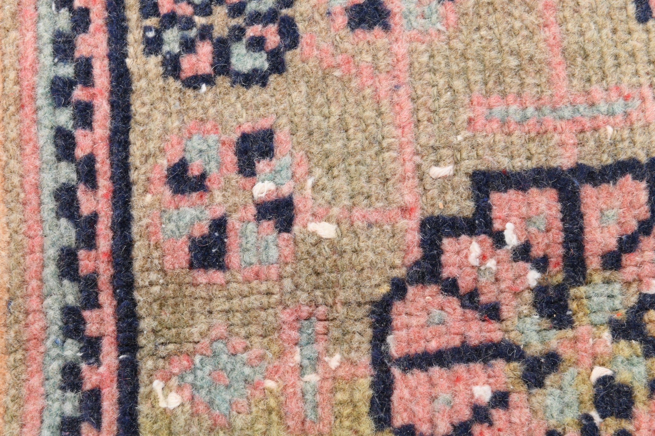 Turkish Vintage Rug  4'7" x 11'1" ft