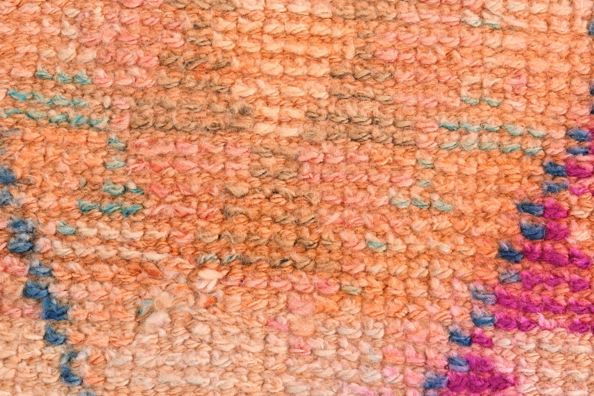 Vintage Herki Runner Rug 2'5" x 12'1" ft