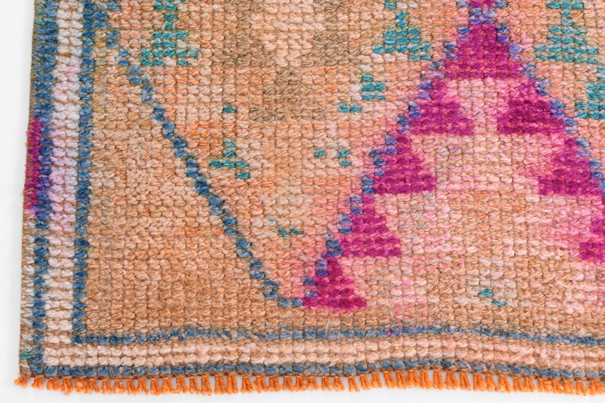 Vintage Herki Runner Rug 2'5" x 12'1" ft