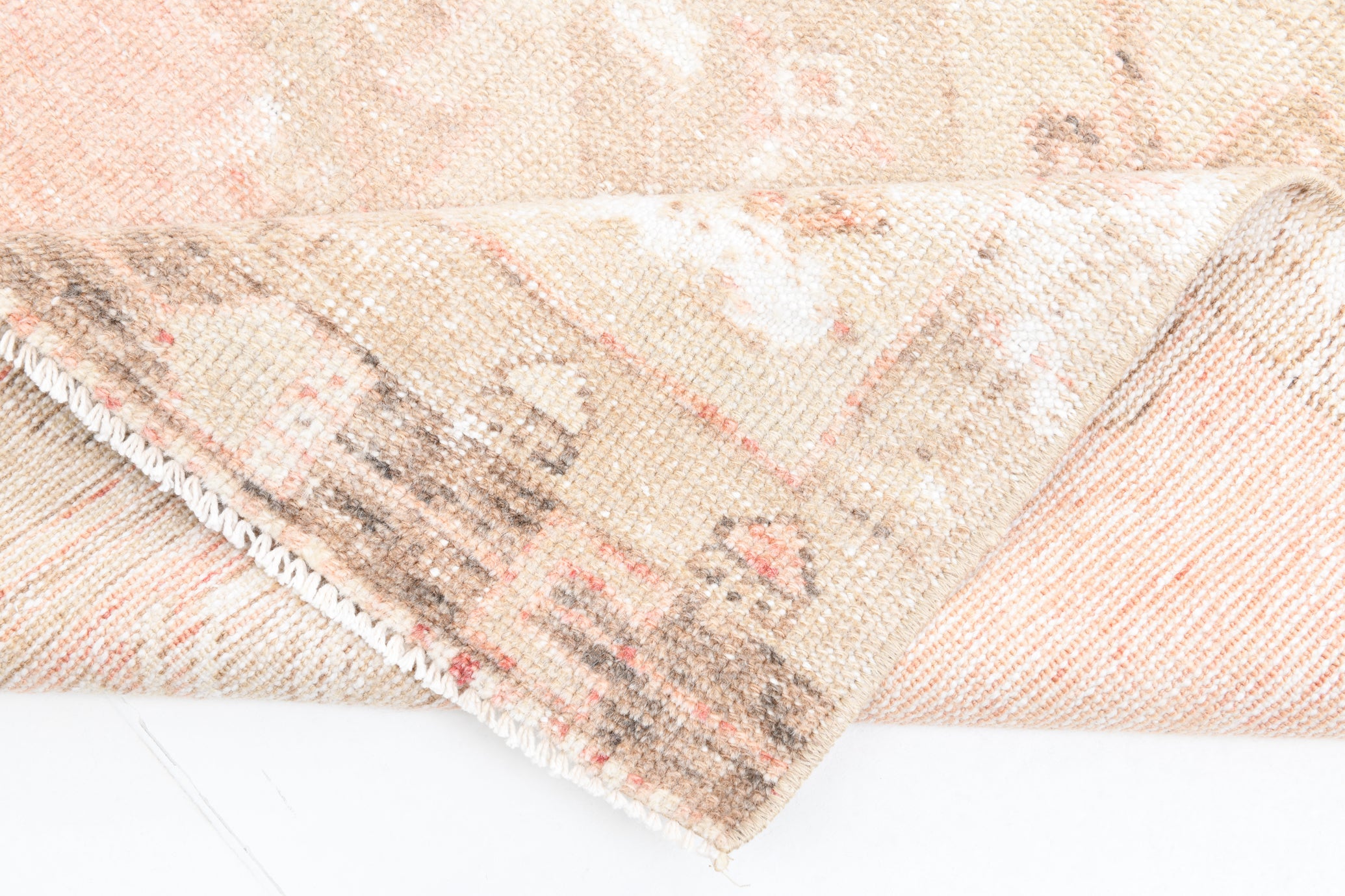 2' x 10' Red Turkish Vintage Runner Rug - 7265