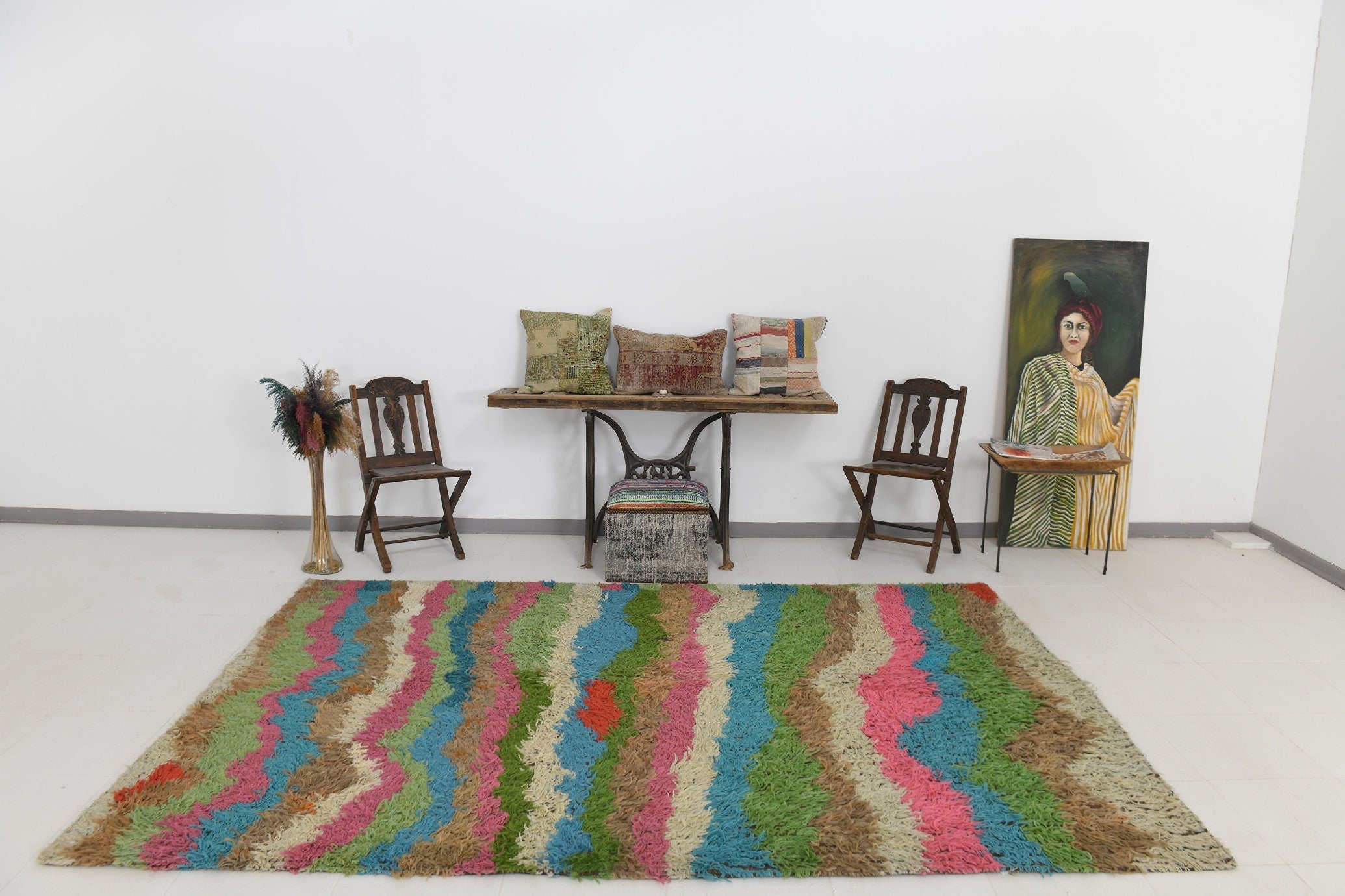 Kilim Tulu Filikli 6’9’’ x 10’1’’ ft