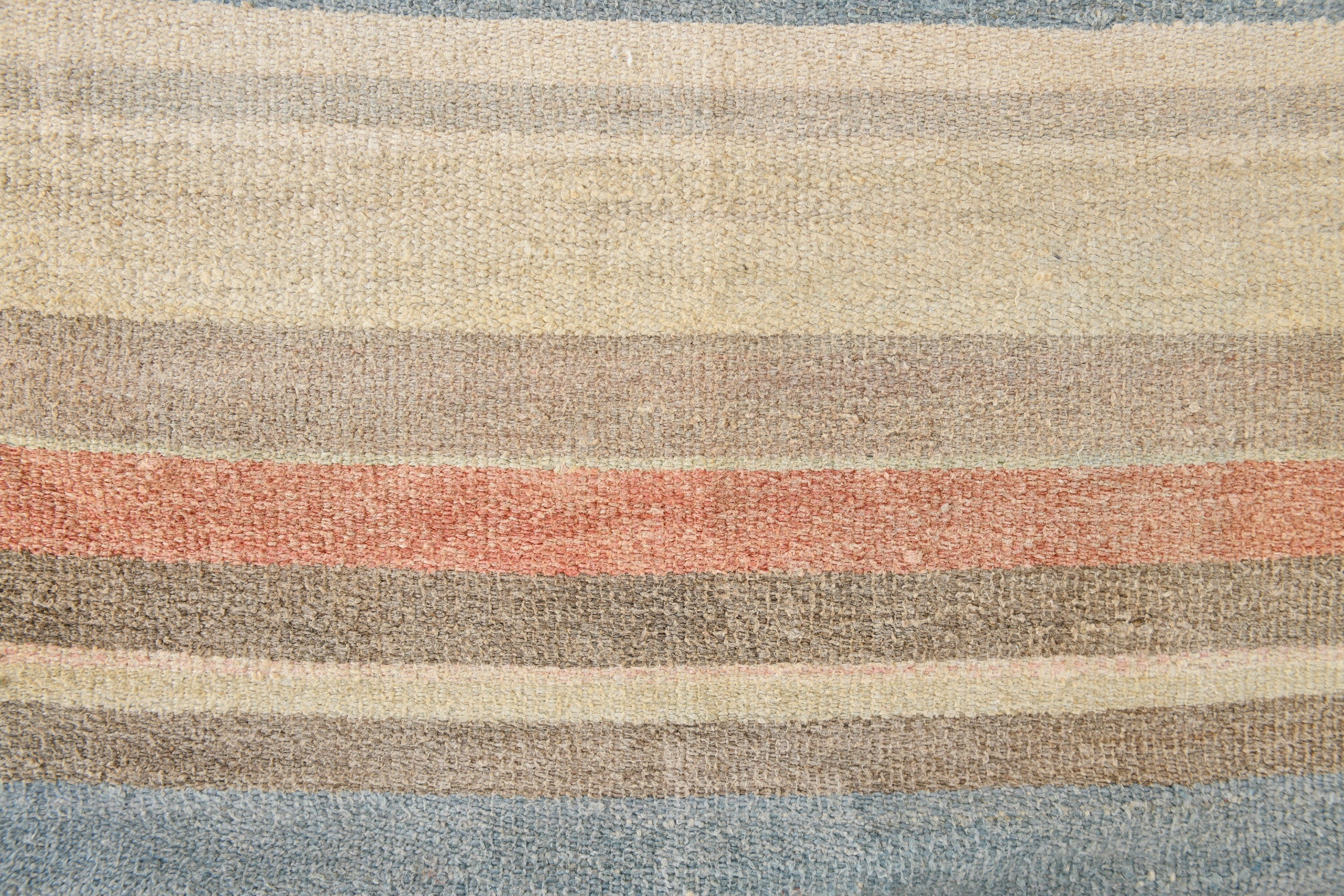 Modern Hemp Kilim 10’1’’ x 11’3’’ ft