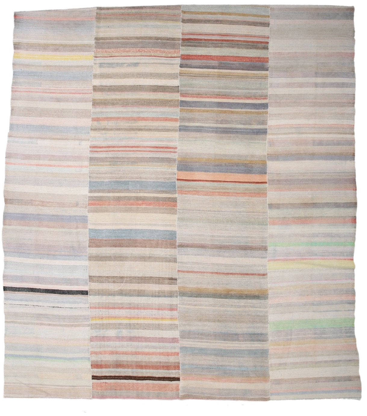 Modern Hemp Kilim 10’1’’ x 11’3’’ ft