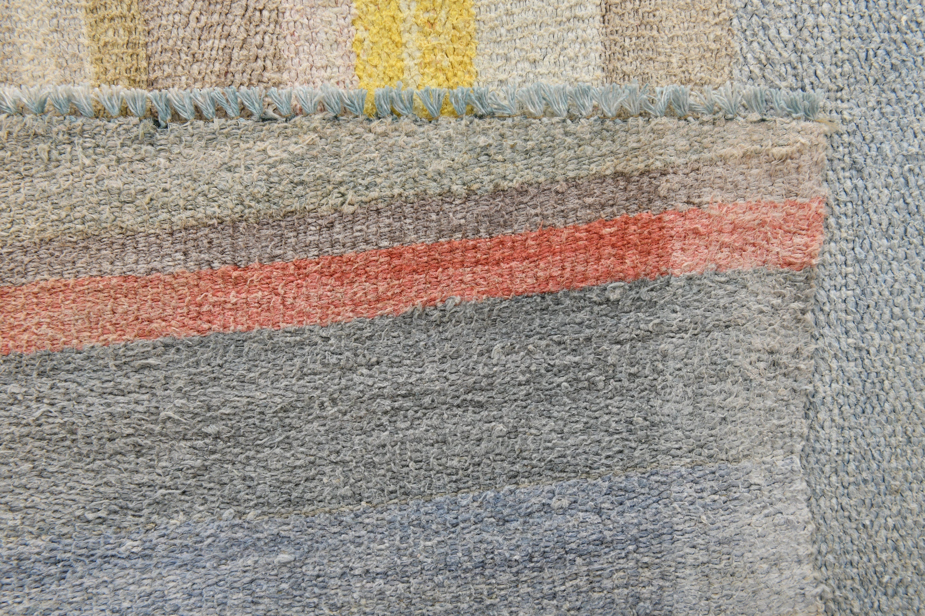Modern Hemp Kilim 10’1’’ x 11’3’’ ft