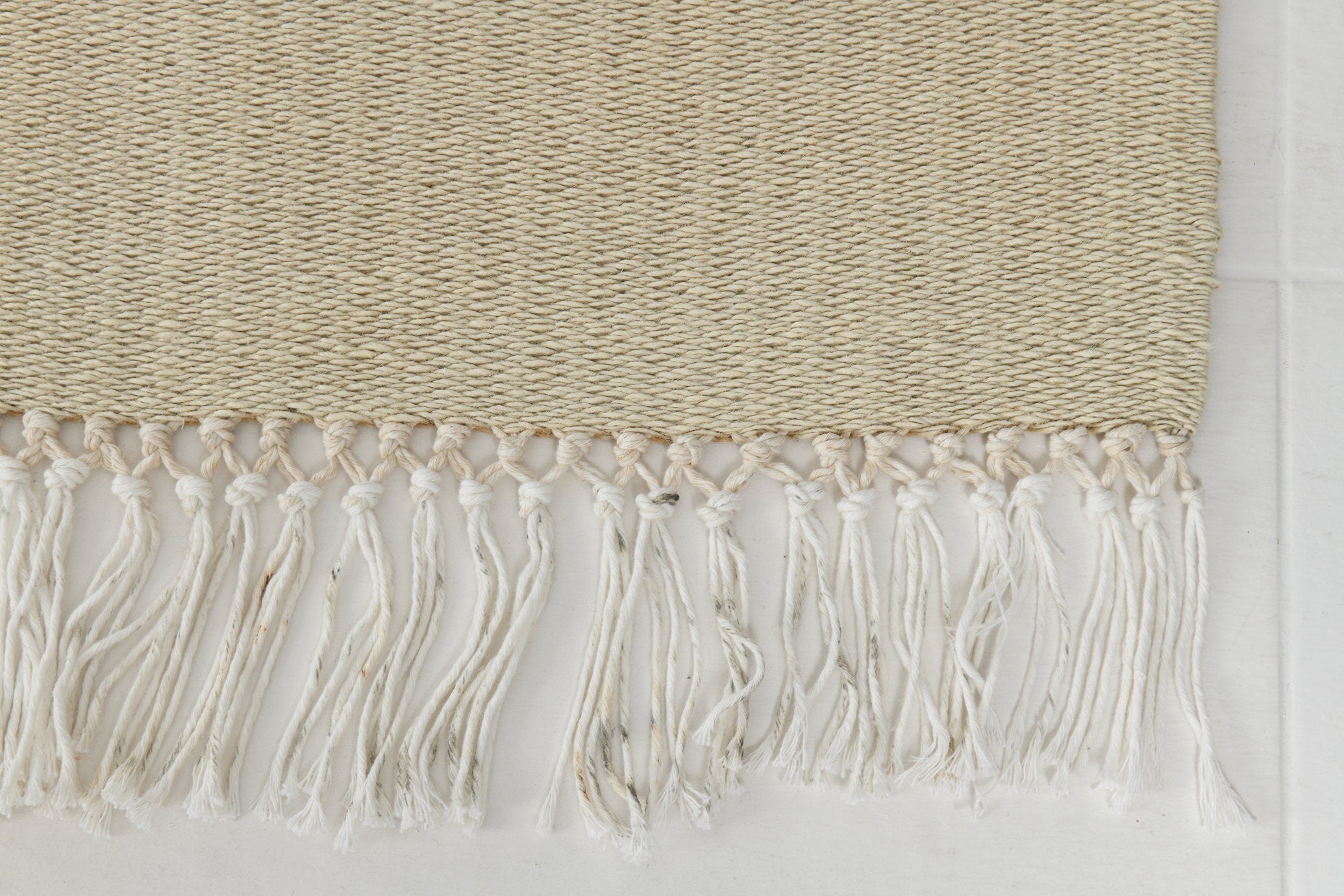 Modern Hemp Kilim 2'6" x 5'1" ft