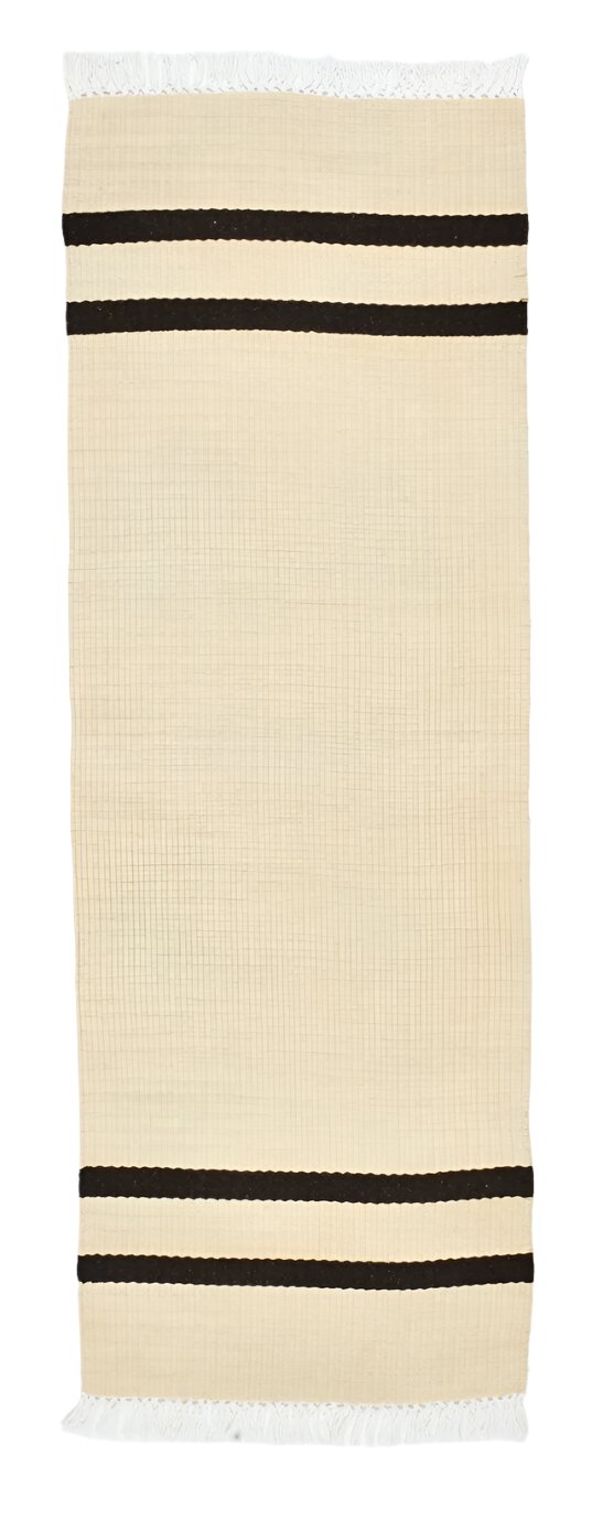 Modern Hemp Kilim 2'6" x 7'1" ft