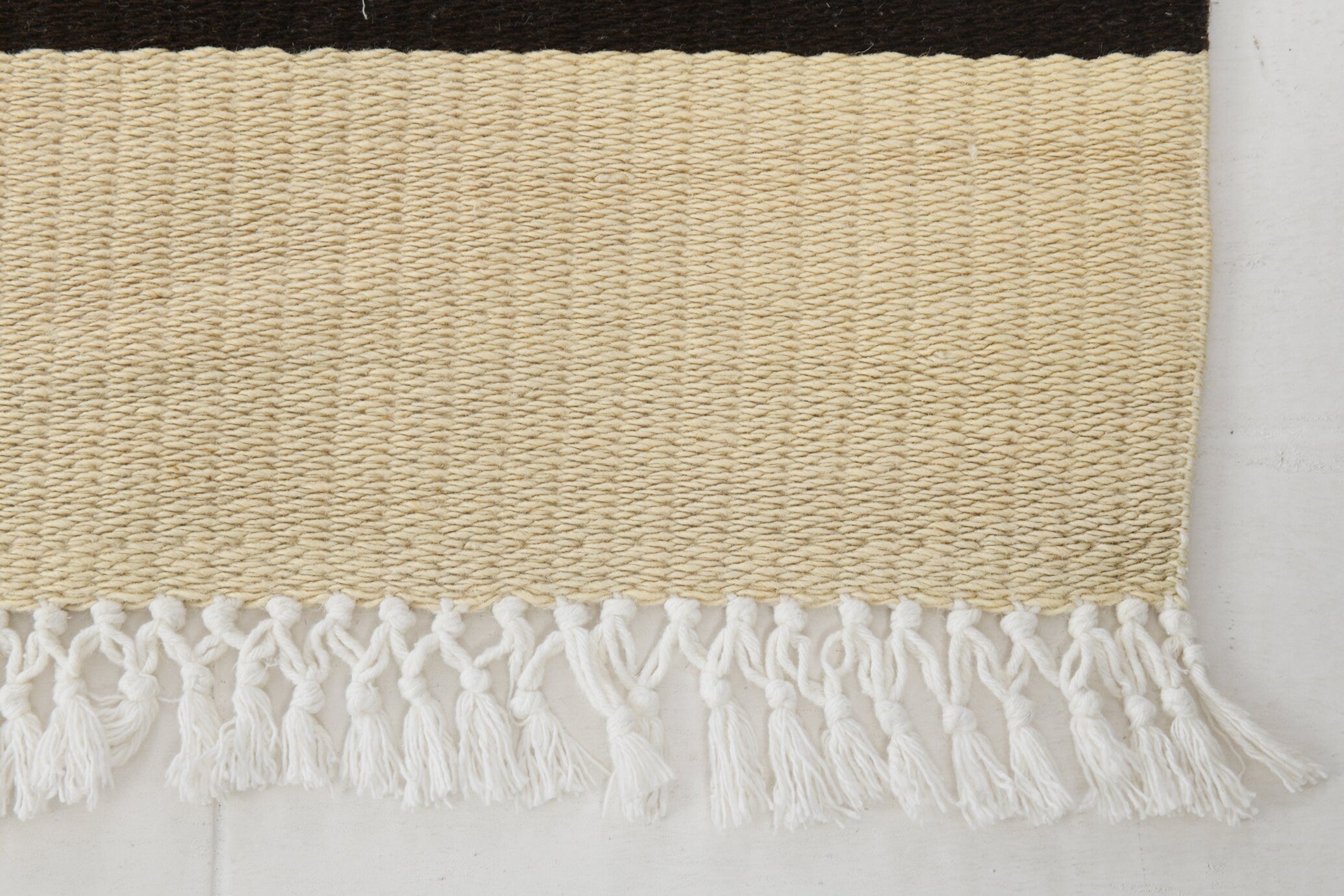 Modern Hemp Kilim 2'6" x 9'4" ft