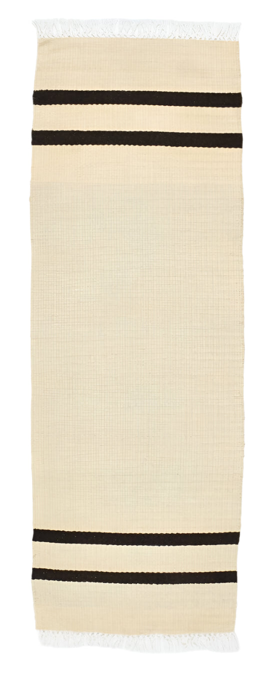 Modern Hemp Kilim 2'7" x 7'2" ft