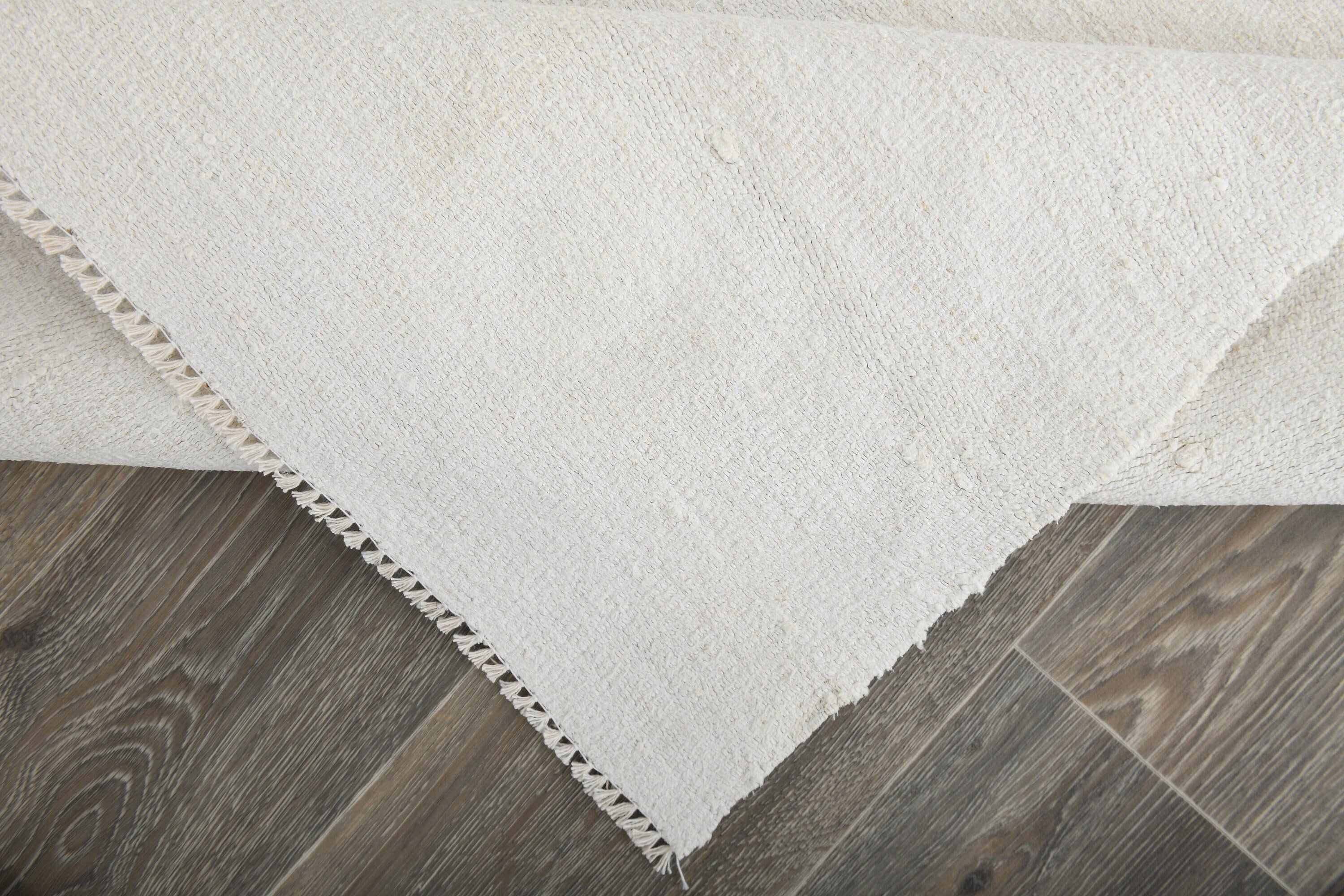 Modern Hemp Kilim 7'10" x 9'1" ft