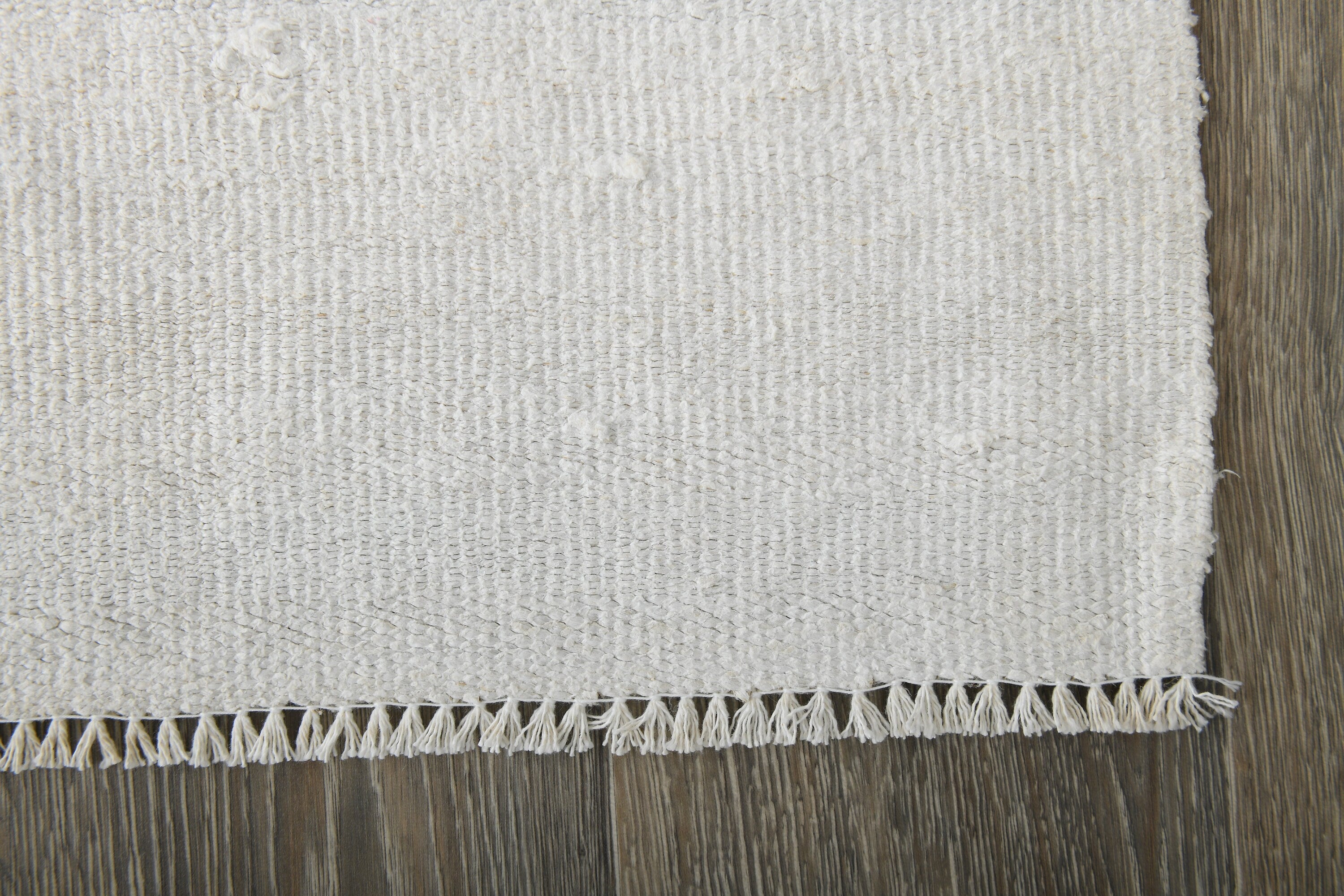 Modern Hemp Kilim 7'10" x 9'1" ft