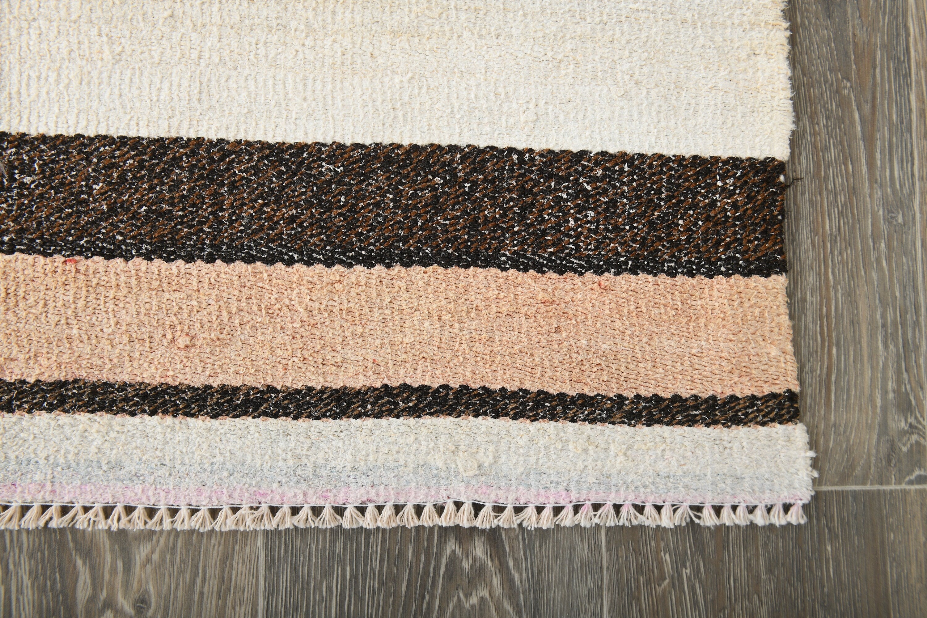 Modern Hemp Kilim 7'6" x 11'7" ft