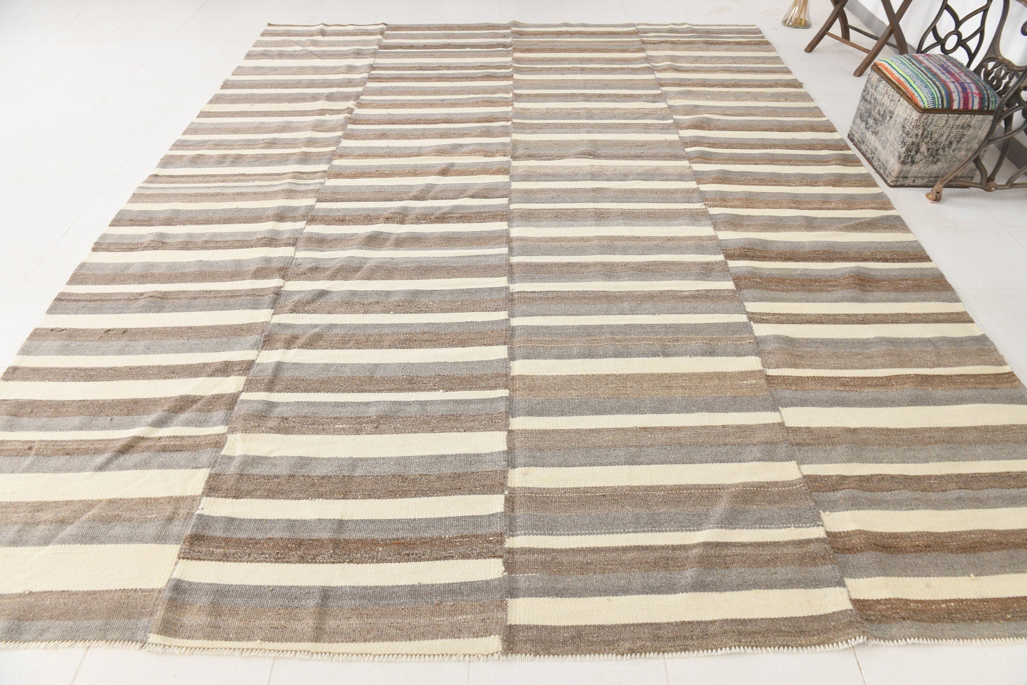 Modern Kilim Manzandaran 10'0" x 12'8" ft