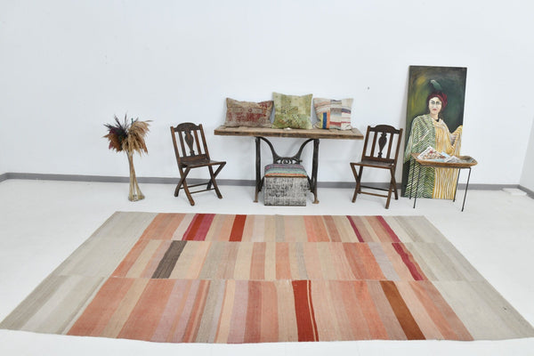 Modern Kilim Manzandaran 5'11" x 10'7" ft