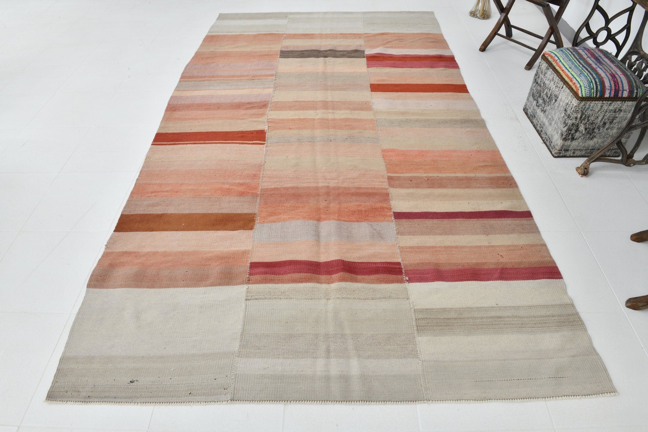 Modern Kilim Manzandaran 5'11" x 10'7" ft