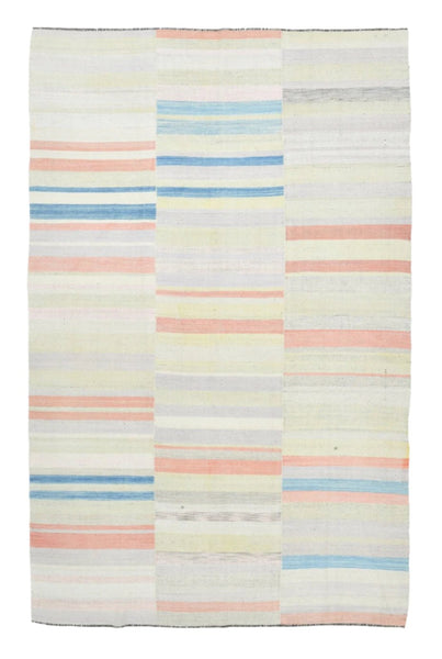 Modern Kilim Manzandaran 6'6" x 10'0" ft