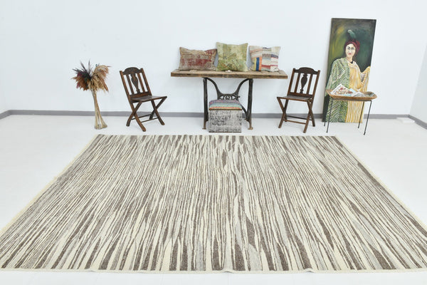 Modern Kilim Manzandaran 7’10’’ x 10’8’’ ft