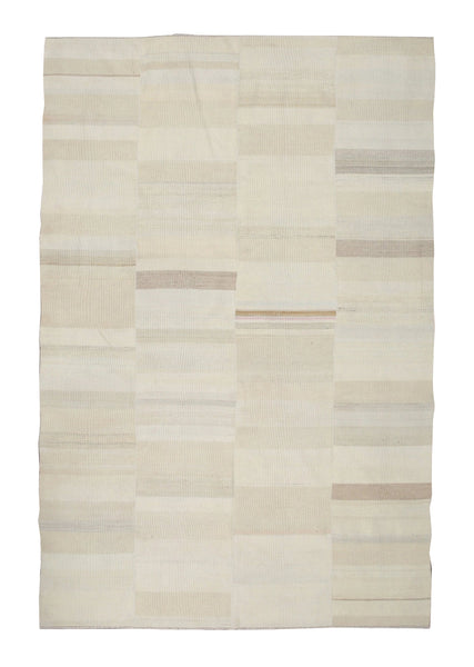 Modern Kilim Manzandaran 7'10" x 11'1" ft
