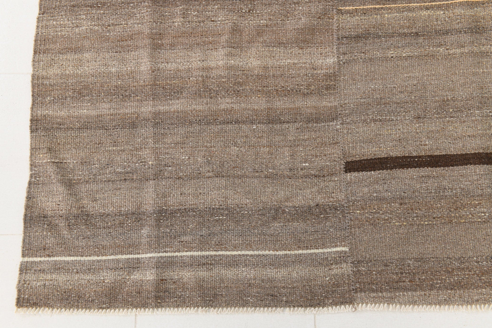 Modern Kilim Manzandaran 7'5" x 9'7" ft