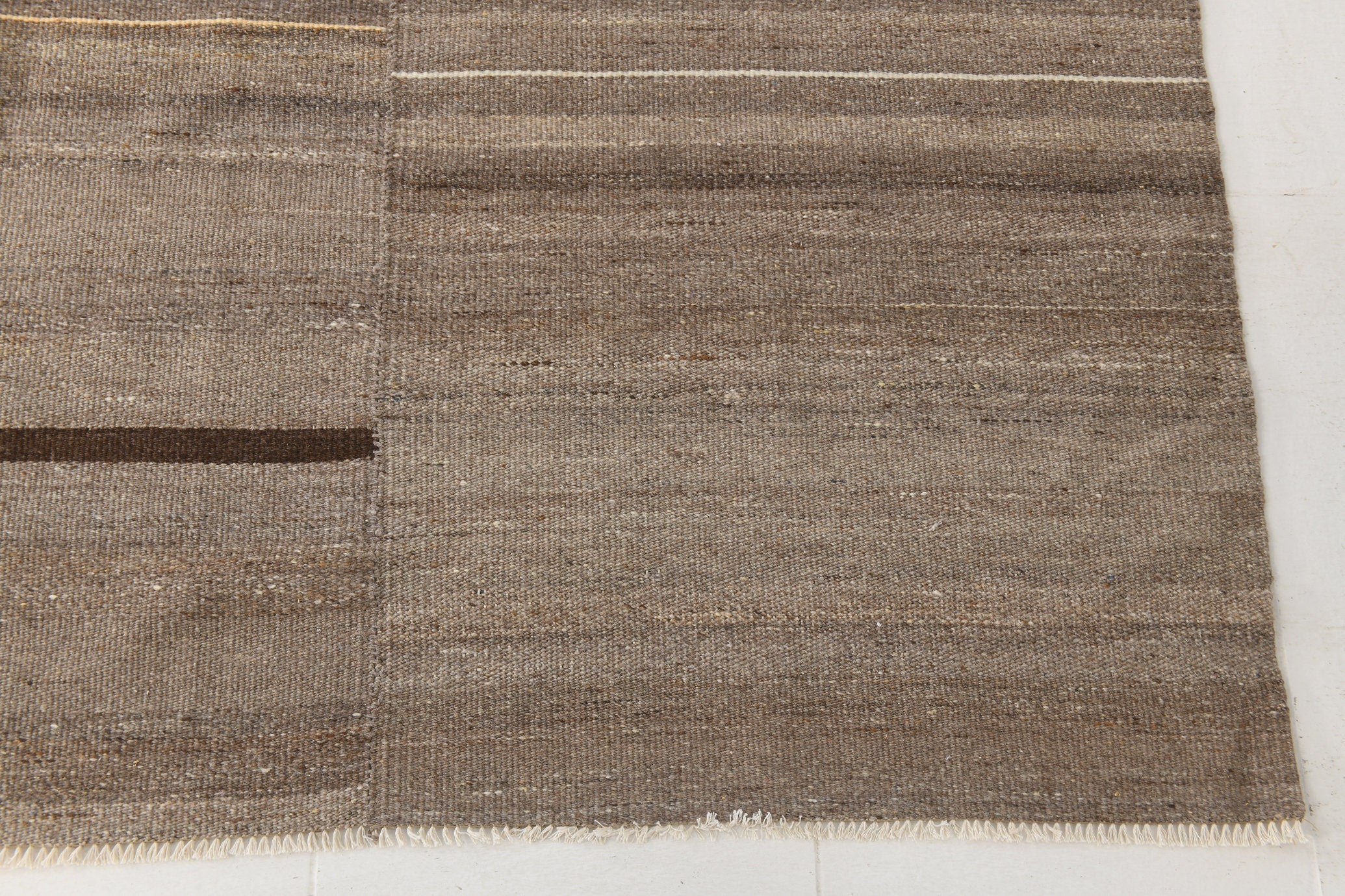 Modern Kilim Manzandaran 7'5" x 9'7" ft