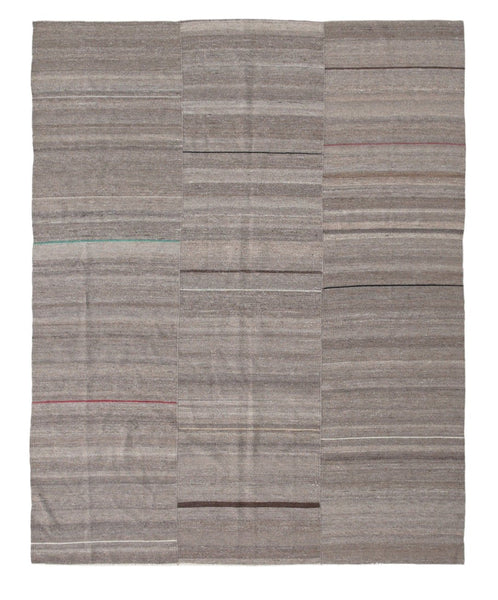 Modern Kilim Manzandaran 7'5" x 9'7" ft