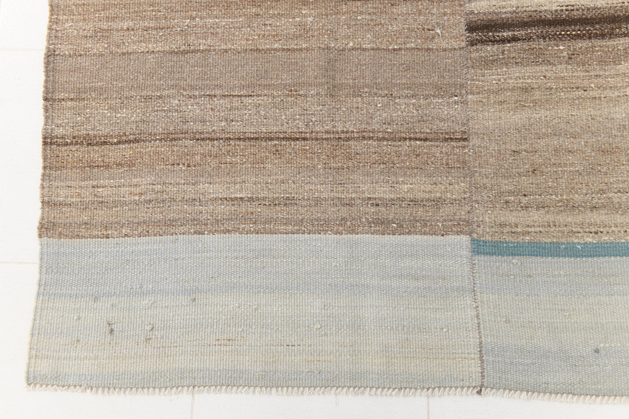 Modern Kilim Manzandaran 7'9" x 9'11" ft