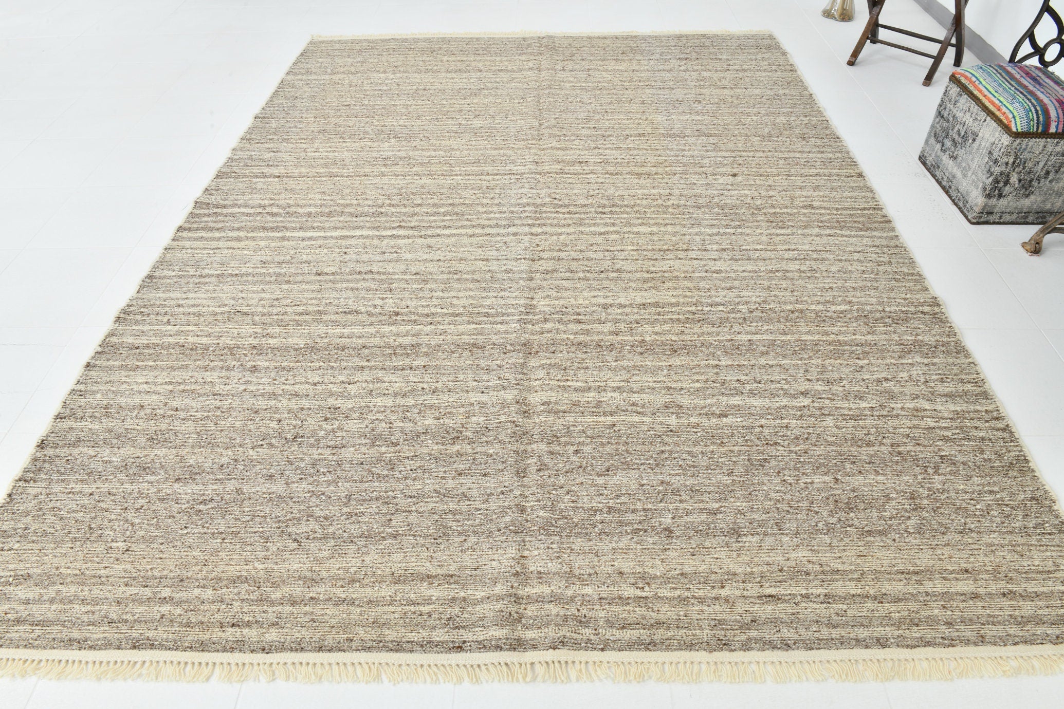 Modern Kilim Manzandaran 8'0" x 10'8" ft