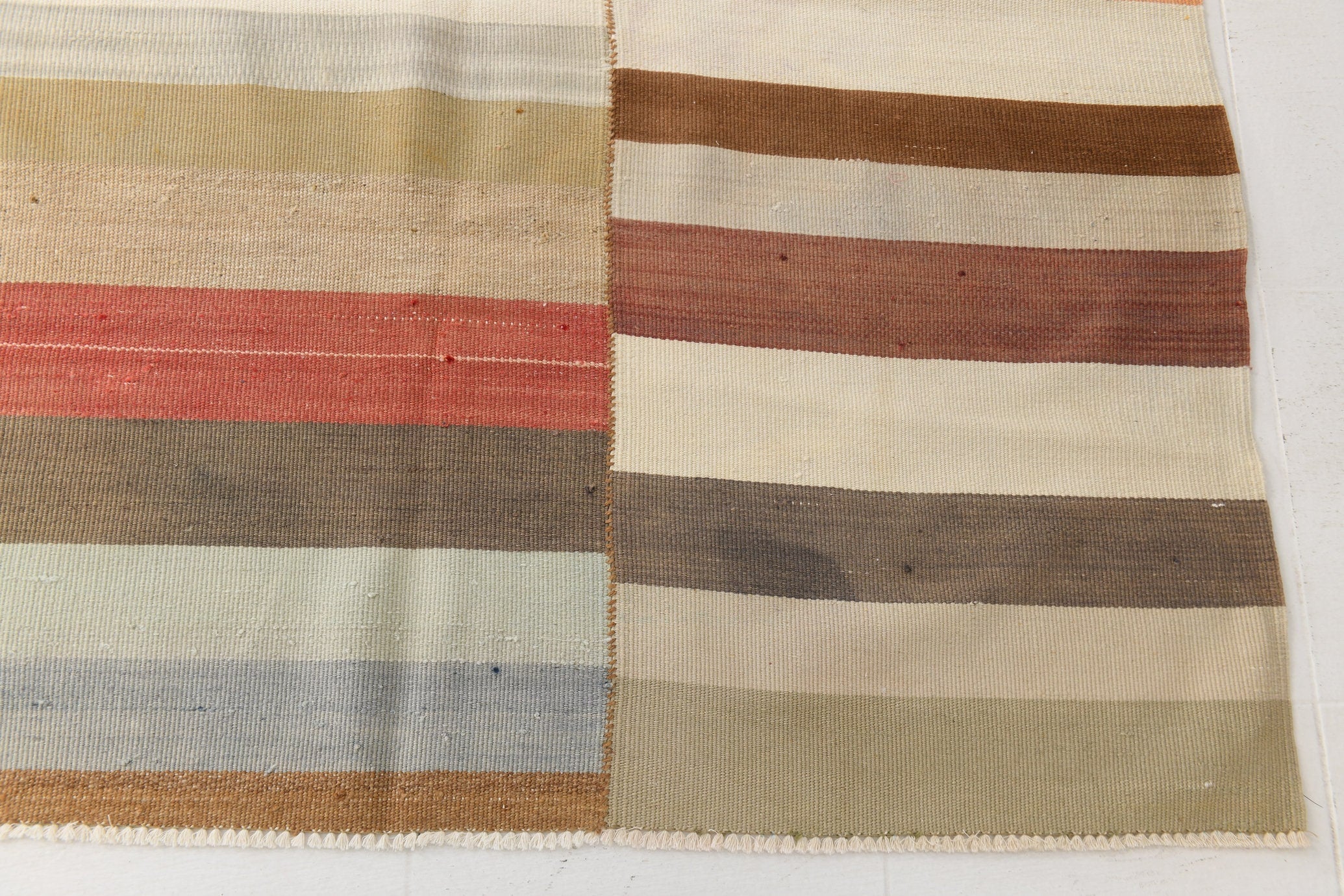Modern Kilim Manzandaran 9'11" x 11'1" ft