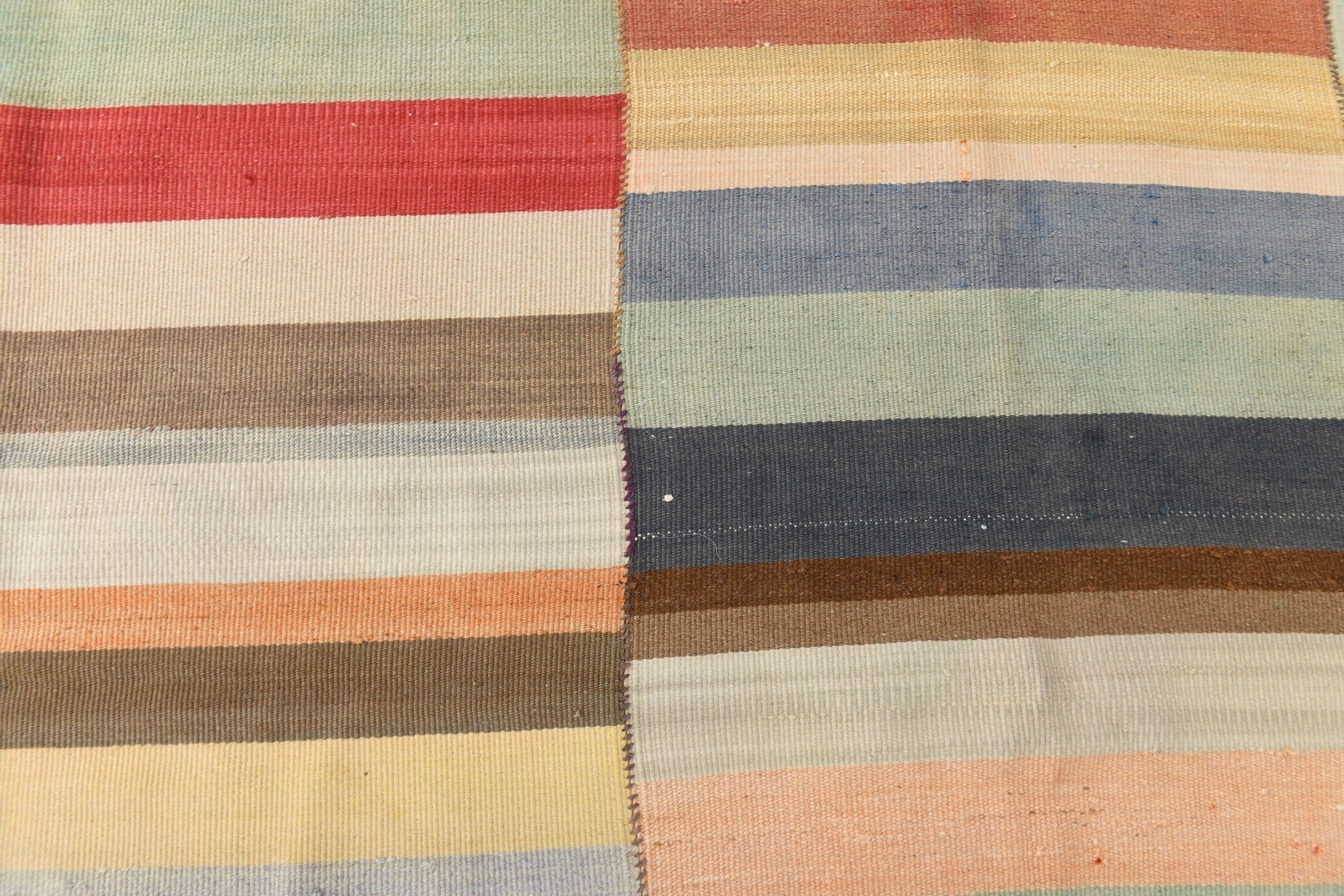 Modern Kilim Manzandaran 9'11" x 11'1" ft