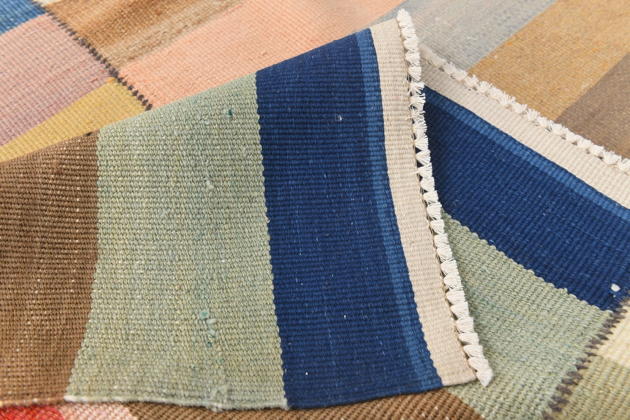 Modern Kilim Manzandaran 9'11" x 11'1" ft
