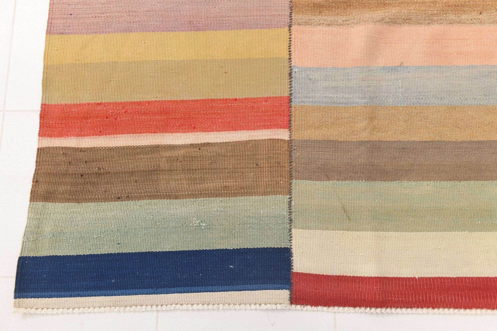 Modern Kilim Manzandaran 9'11" x 11'1" ft
