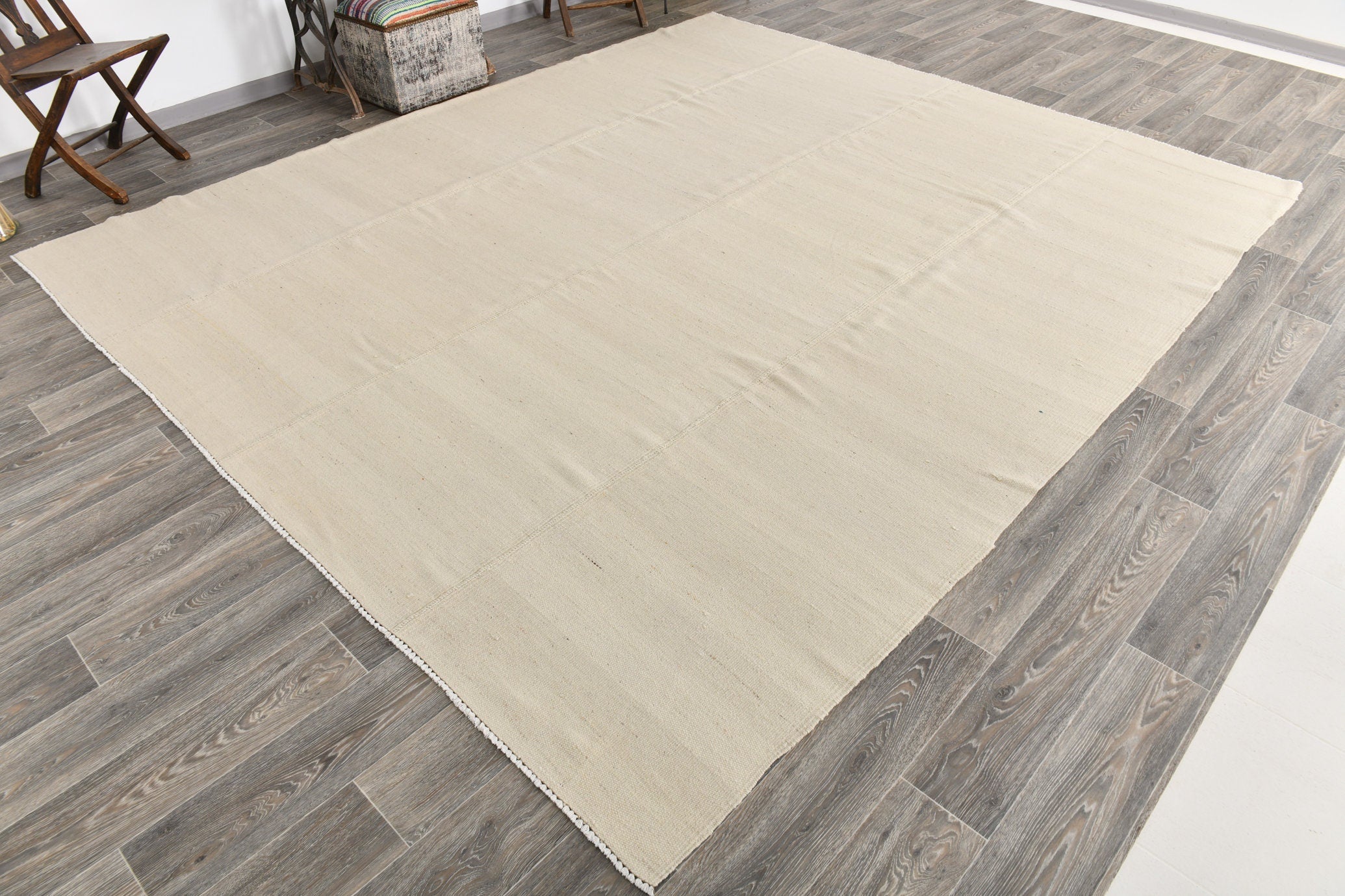 Modern Kilim Manzandaran 9'4" x 10'11" ft