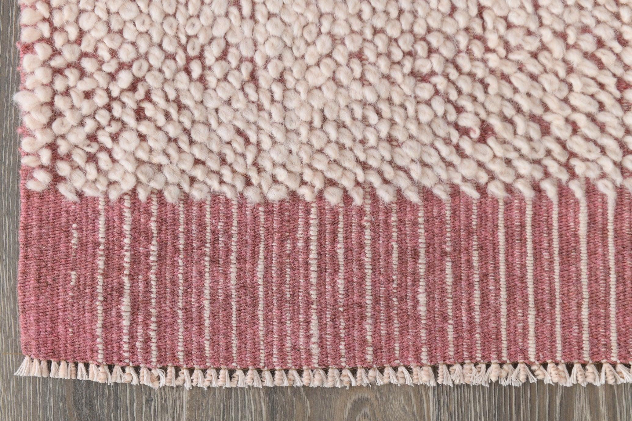 Modern Kilim Pompom 2'0" x 9'7" ft
