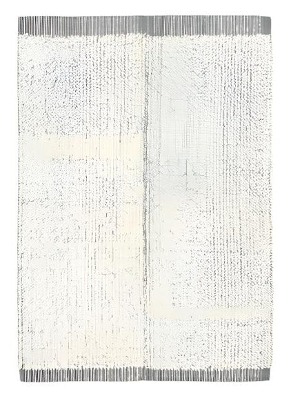 Modern Kilim Pompom 4’6’’ x 6’7’’ ft
