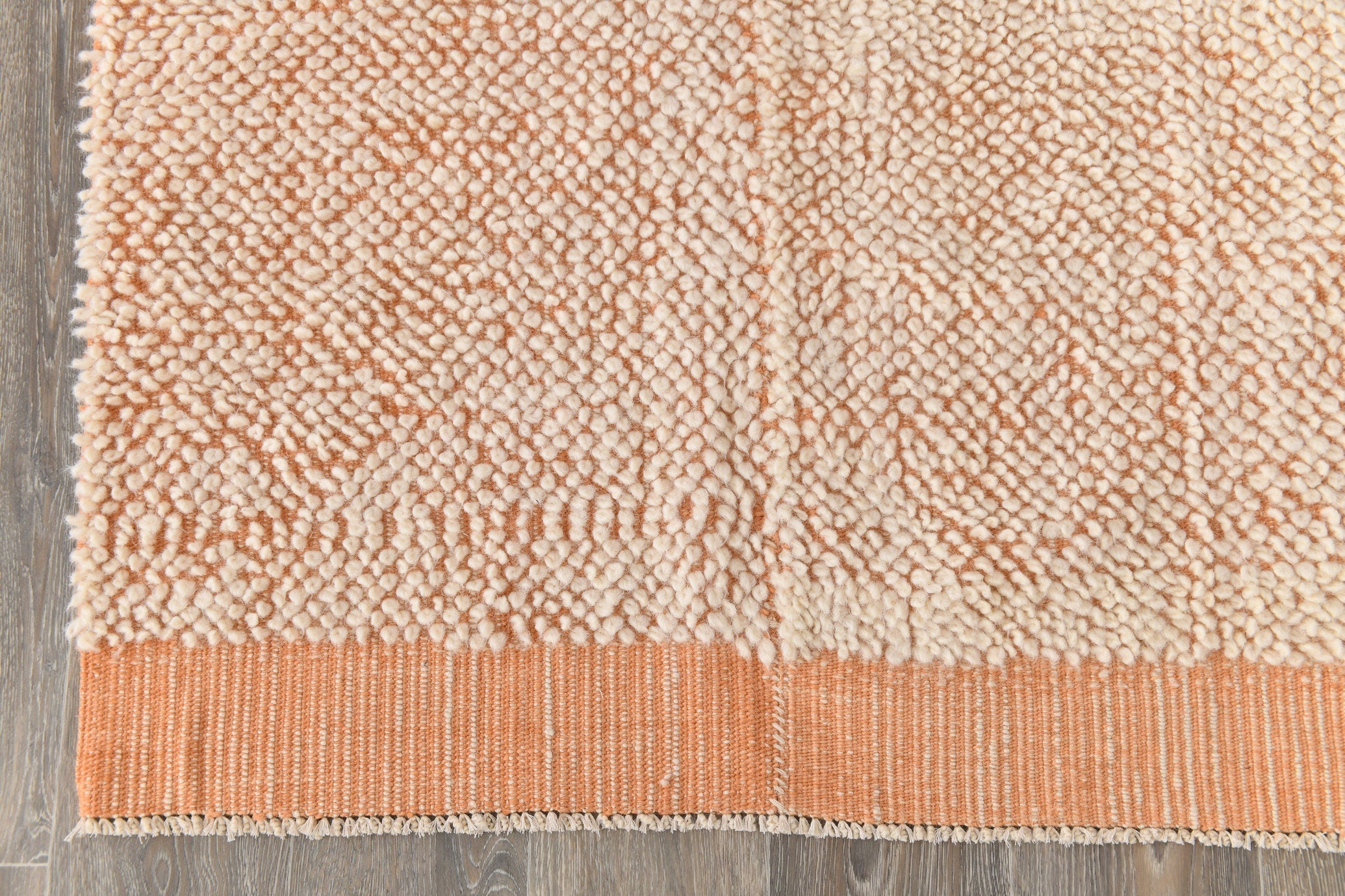 Modern Kilim Pompom 6'7" x 10'1" ft