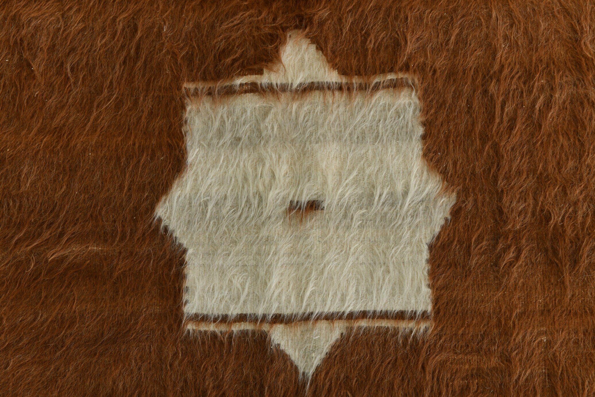 Turkish Angora Kilim Rug 4’9’ x 5’11’