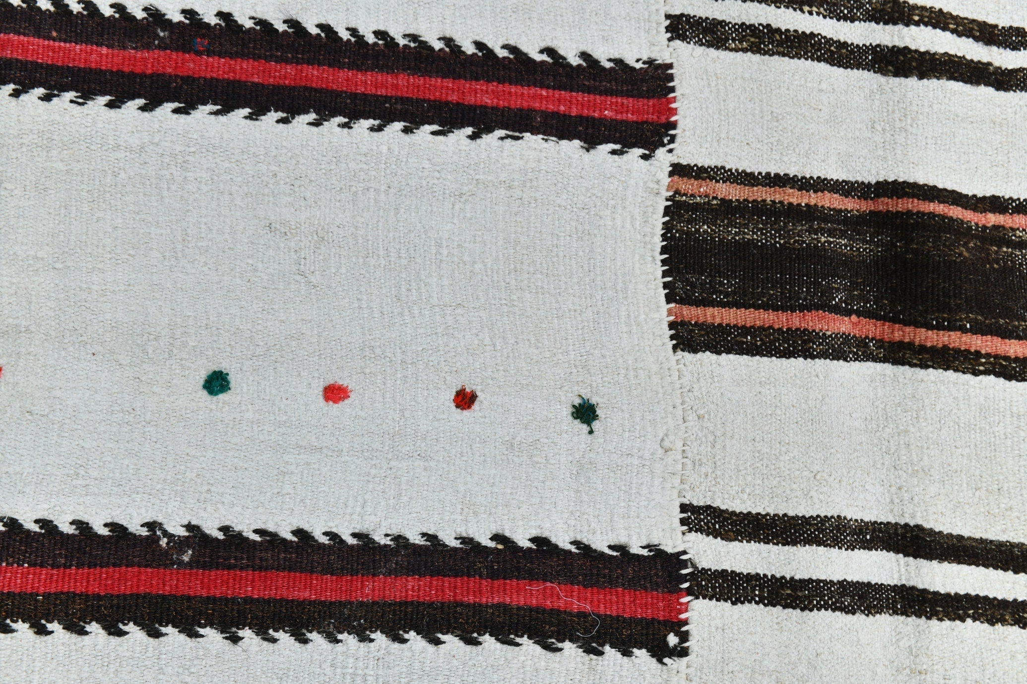 Turkish Hemp Old Rug 9’ x 11’